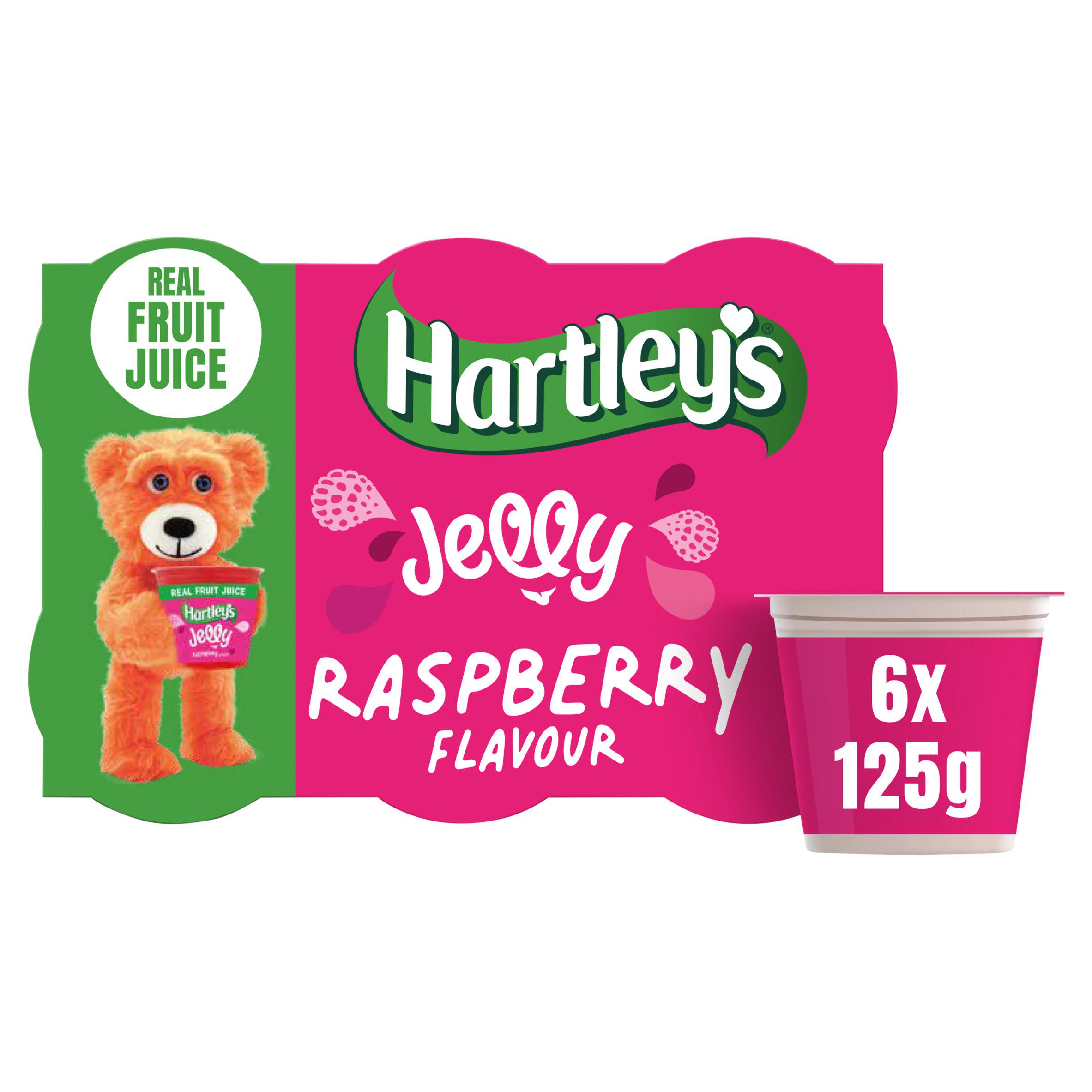 Jelly Raspberry Flavour 6 x 125g (750g)