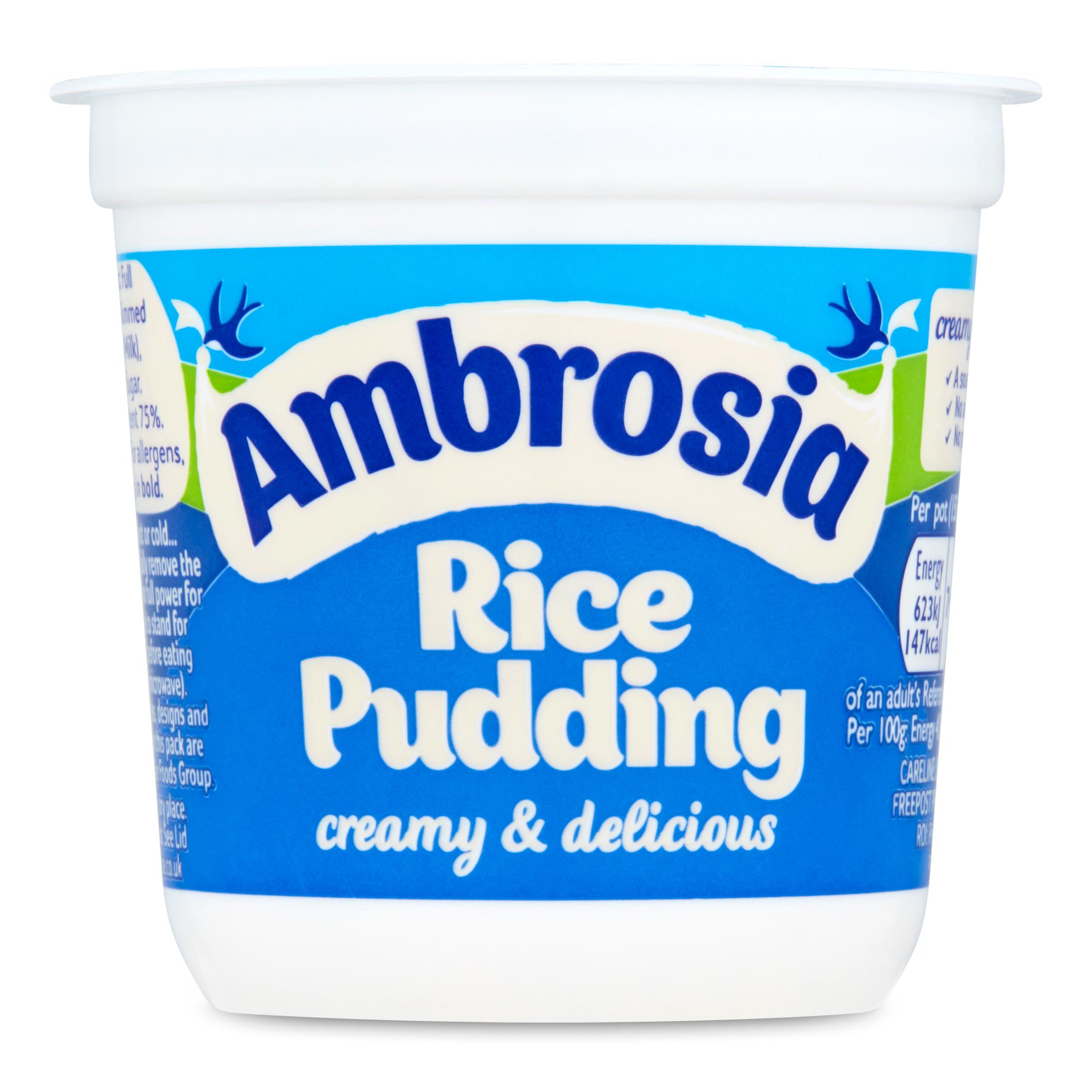 Ambrosia 150g Rice Pudding Dessert Snack Pot thumbnail 3