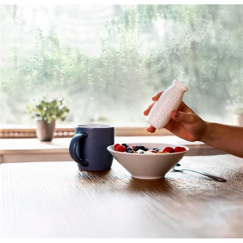 Actimel Strawberry 0% Added Sugar Fat Free Yogurt Drink 12x100g thumbnail 5