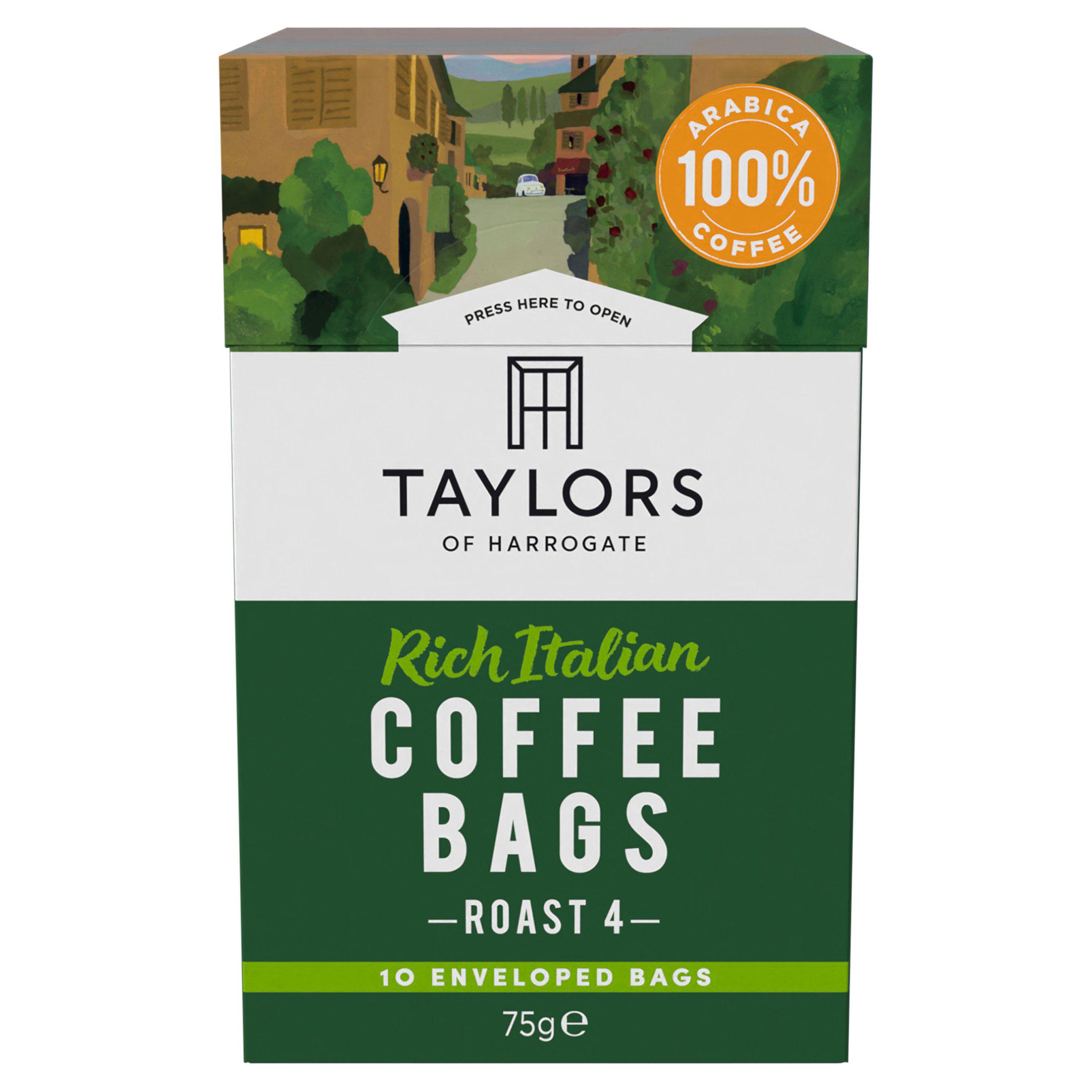 Taylors Rich Italian Coffee Bags