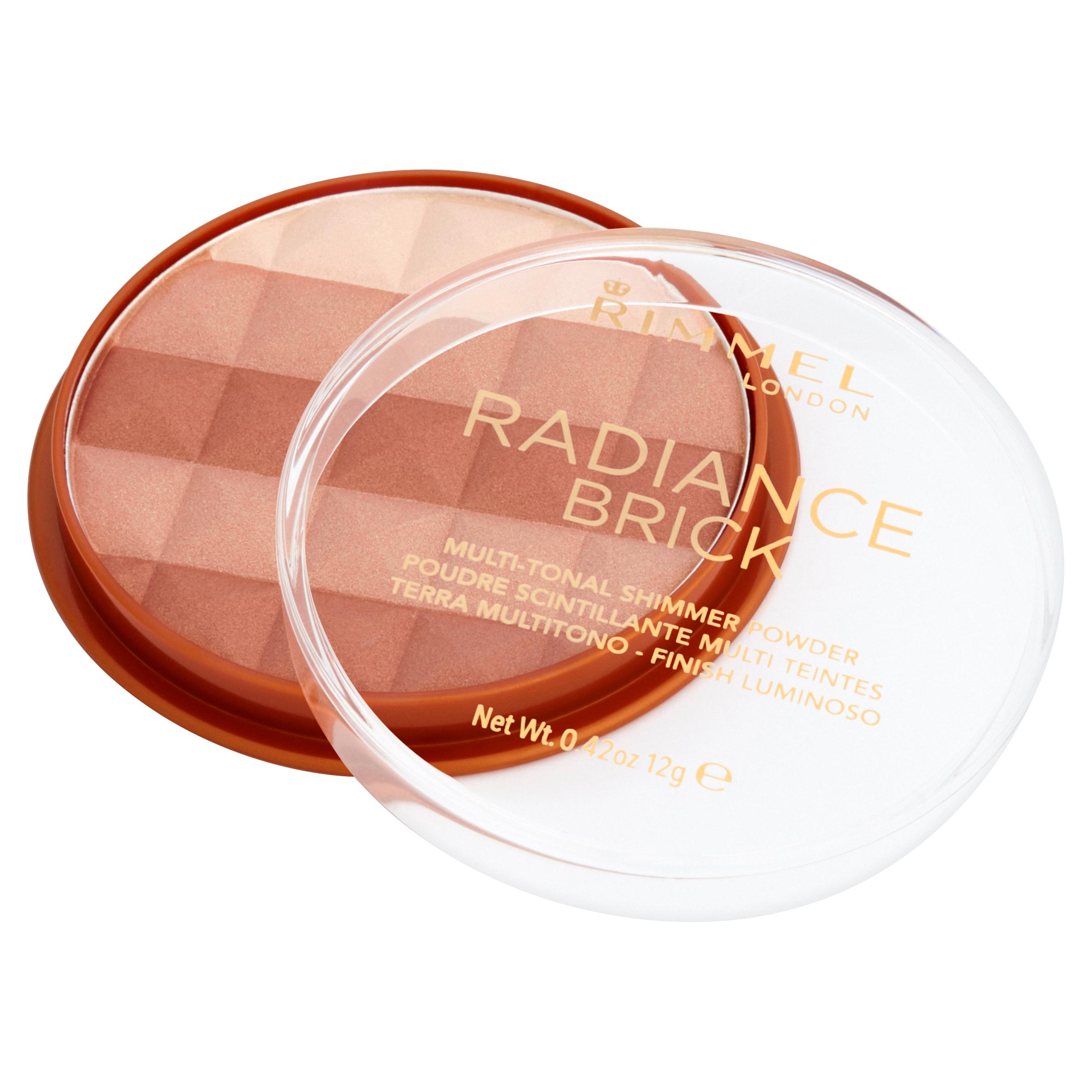 Rimmel London Radiance Brick Multi-Tonal Shimmer Powder 002 Medium 12g thumbnail 2