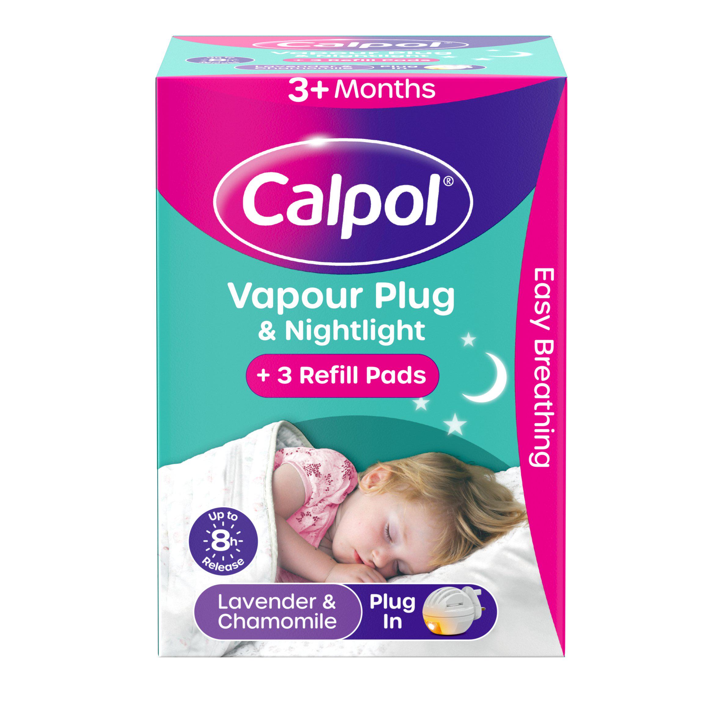 Vapour Plug & Nightlight Lavender & Chamomile 3+ Months