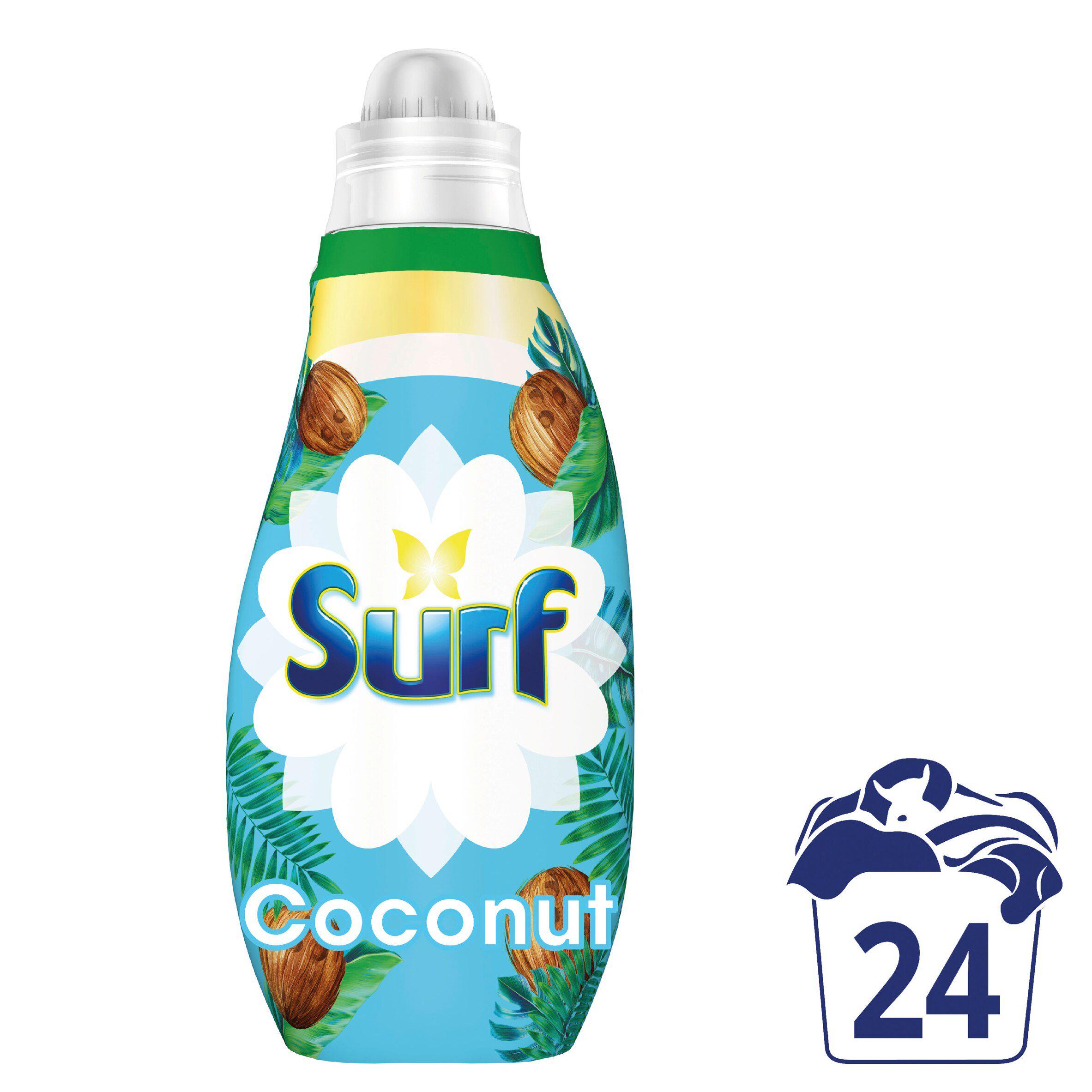 Concentrated Liquid Laundry Detergent Coconut Bliss 24 washes