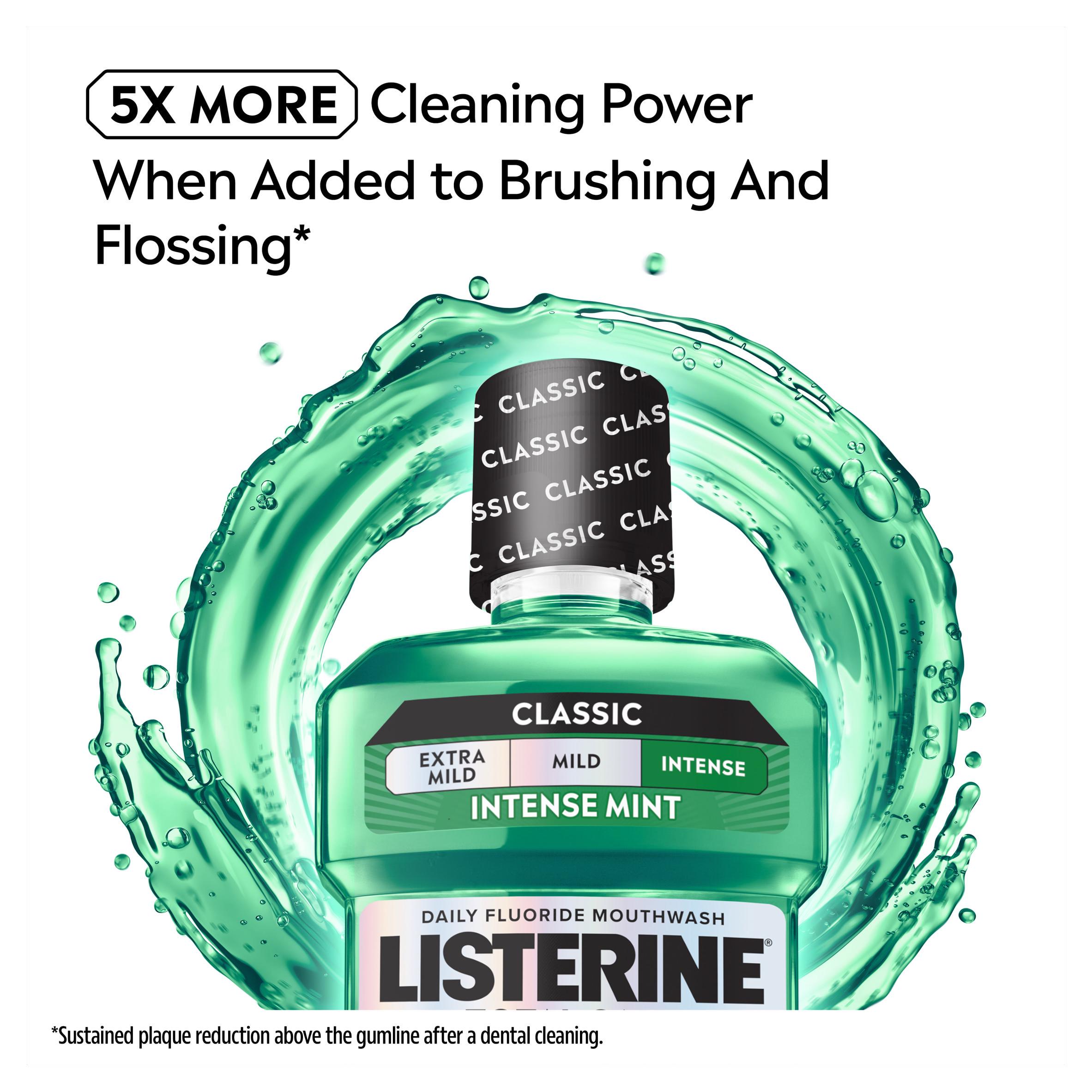 Listerine Total Care Teeth & Gum Fresh Mint Mouthwash 500ml thumbnail 4
