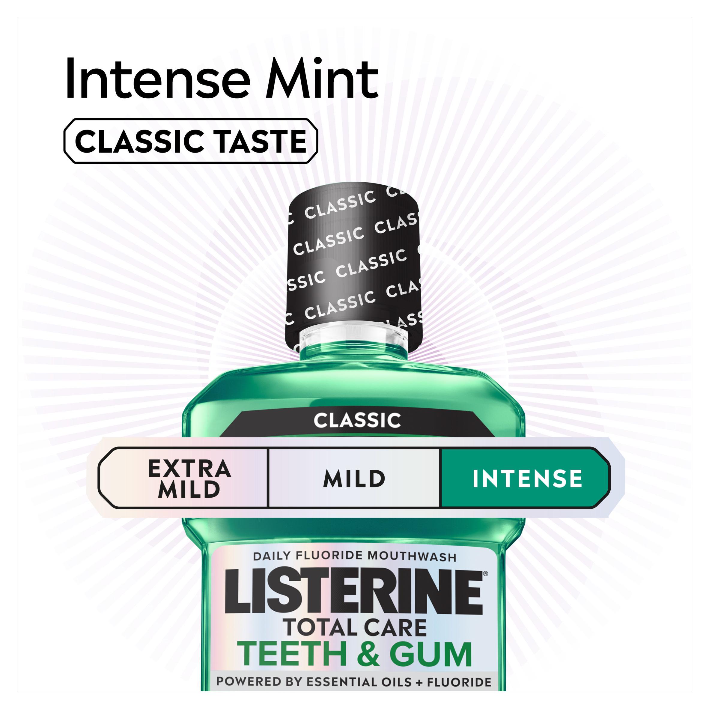 Listerine Total Care Teeth & Gum Fresh Mint Mouthwash 500ml thumbnail 5