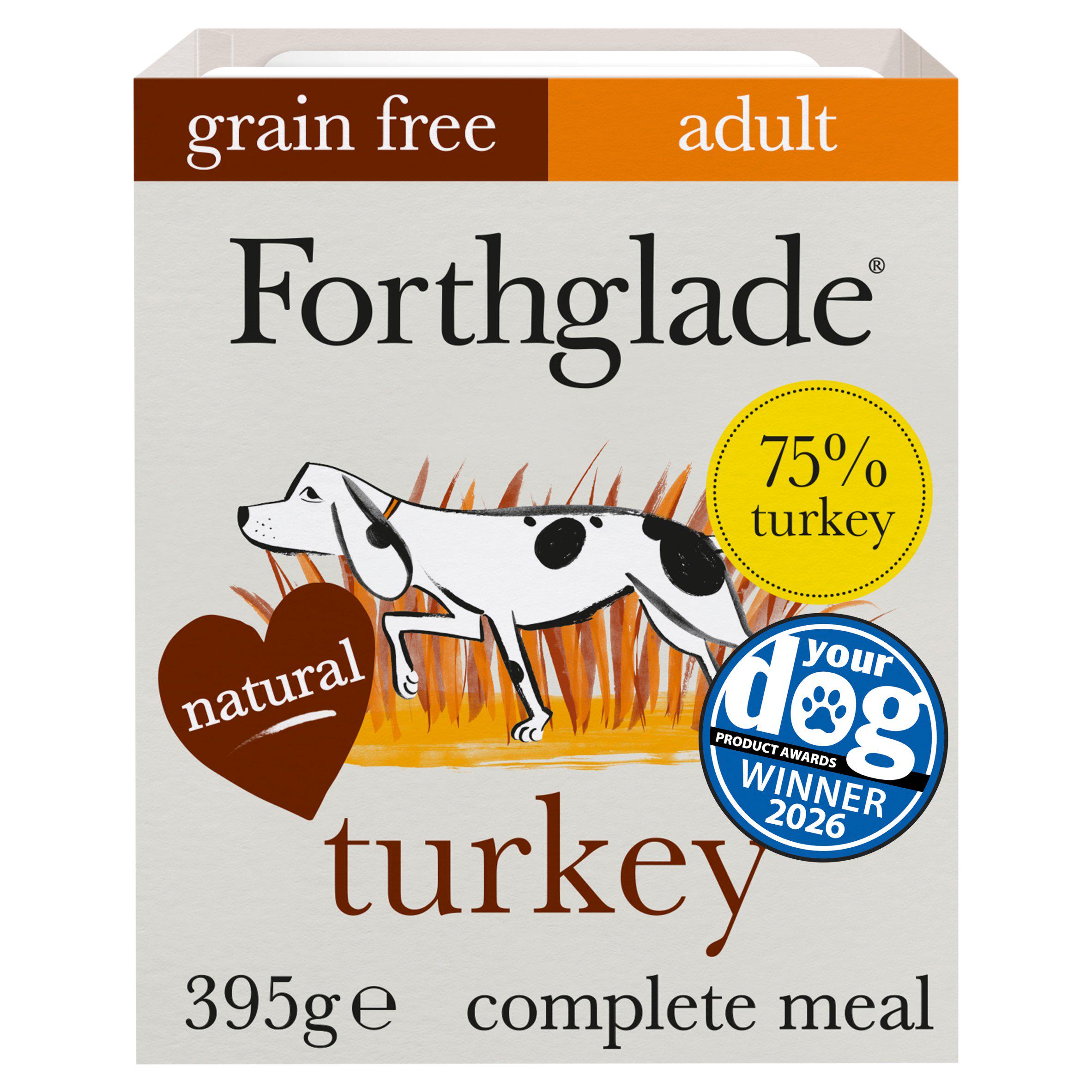 Forthglade Complete Adult Turkey, Sweet Potato & Veg Grain Free