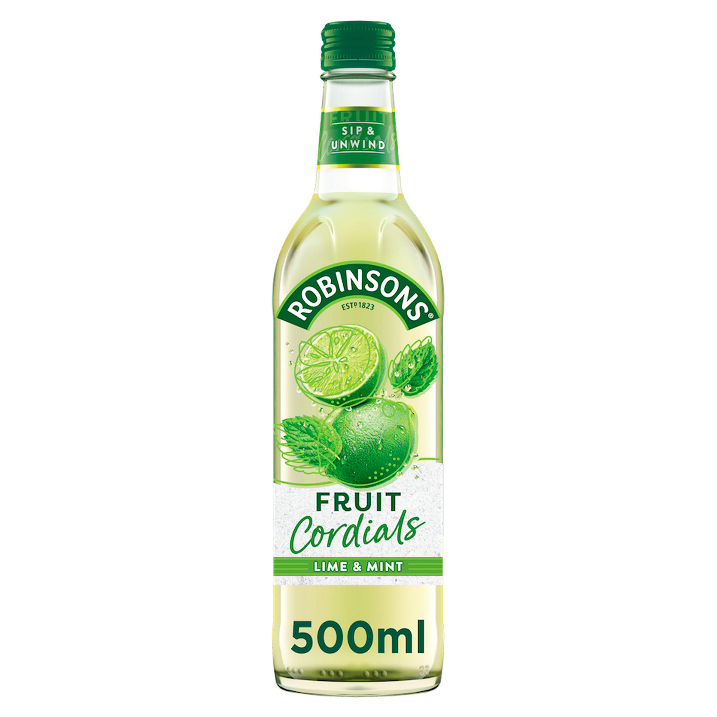 Robinsons Fruit Cordials Lime & Mint