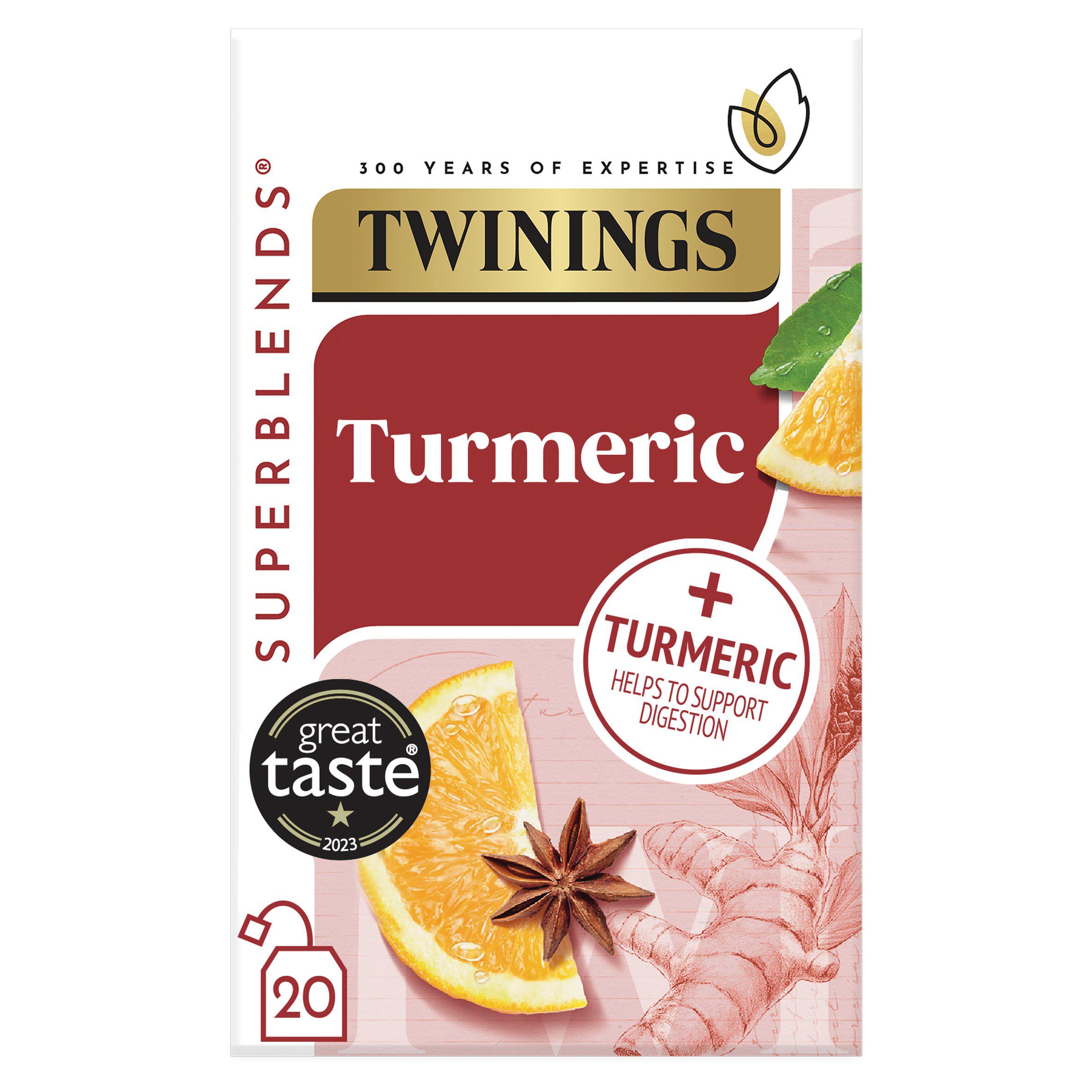 Twinings Superblends Turmeric with Orange & Star Anise