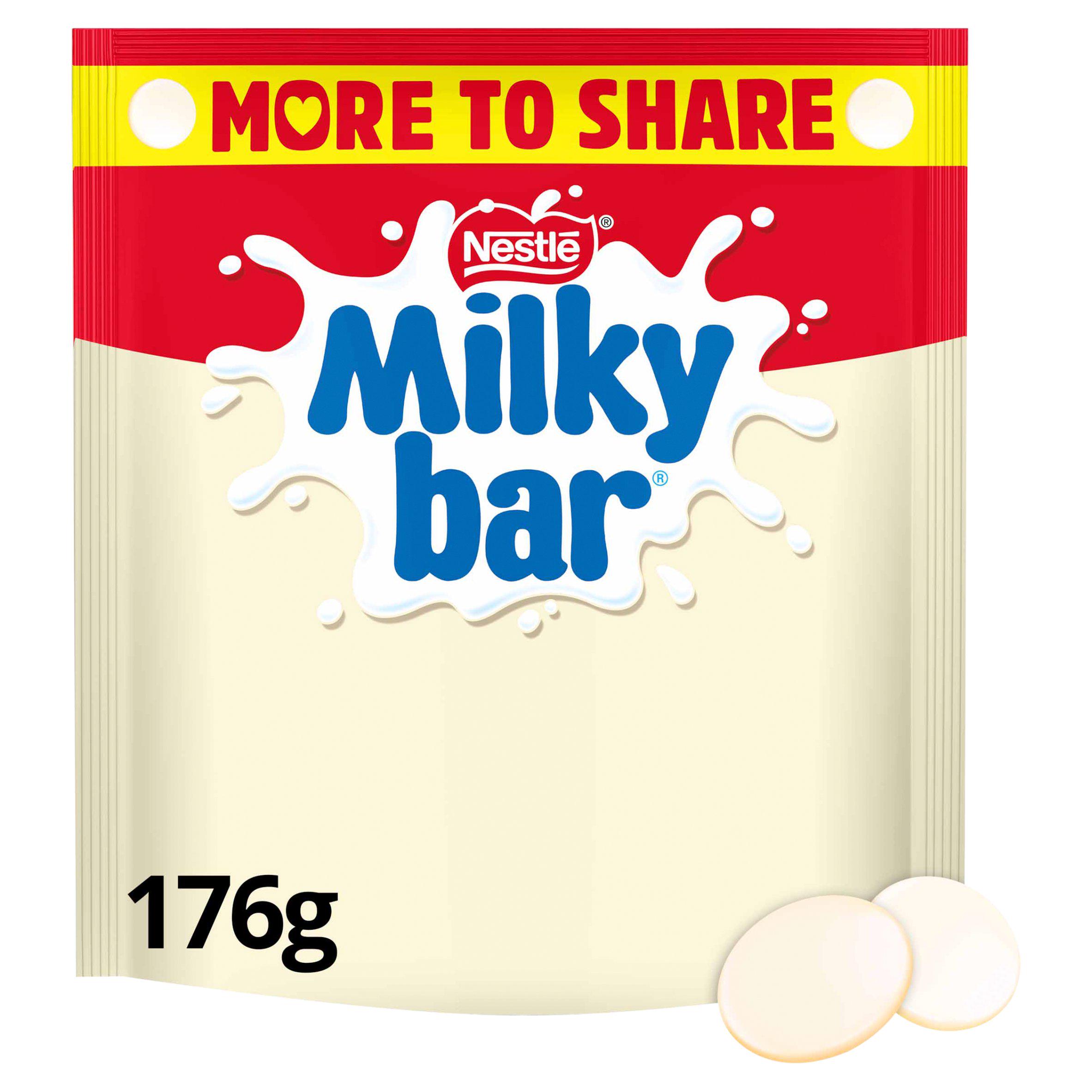 Giant Buttons White Chocolate Sharing Bag 176g