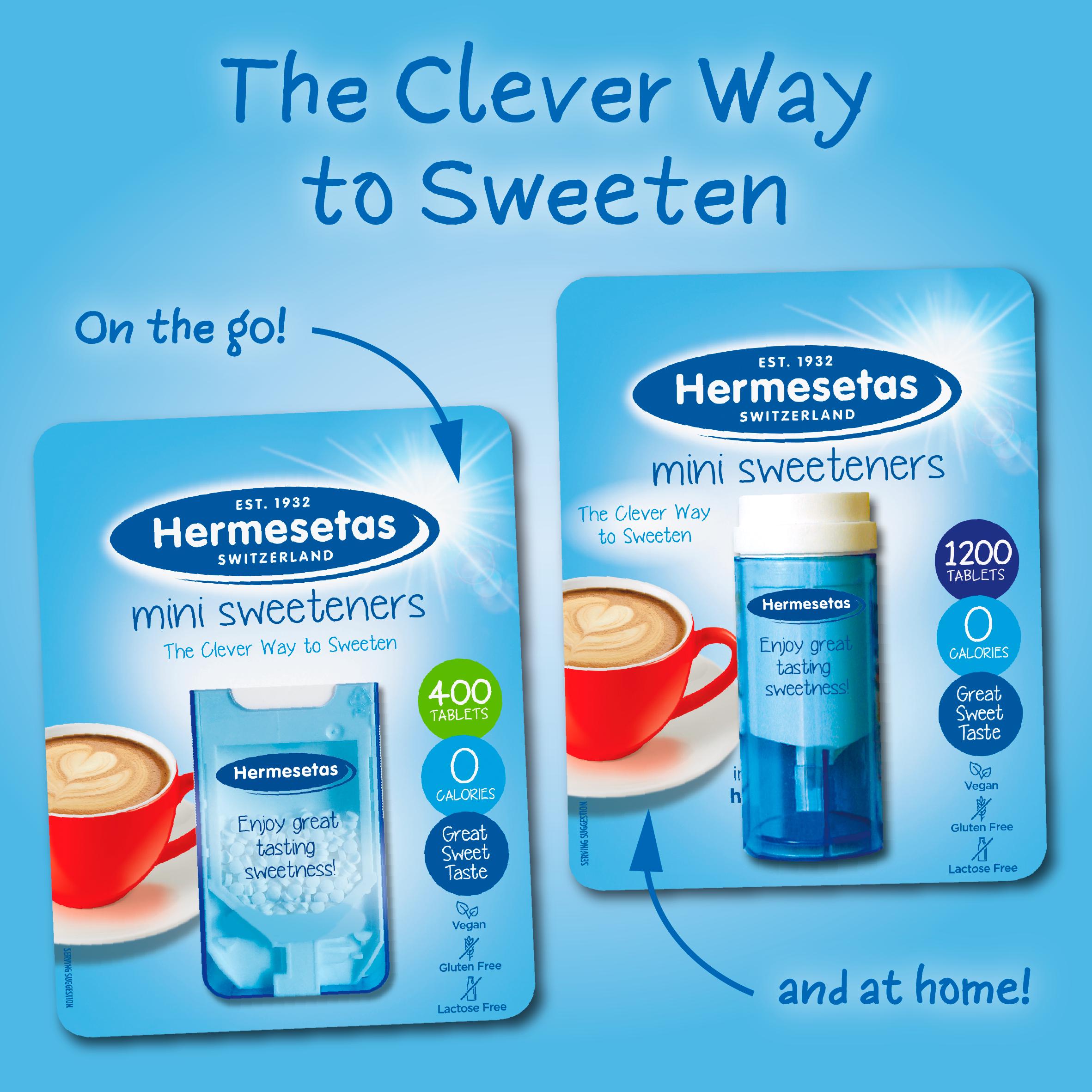 Hermesetas Mini Sweeteners x400 Tablets thumbnail 4