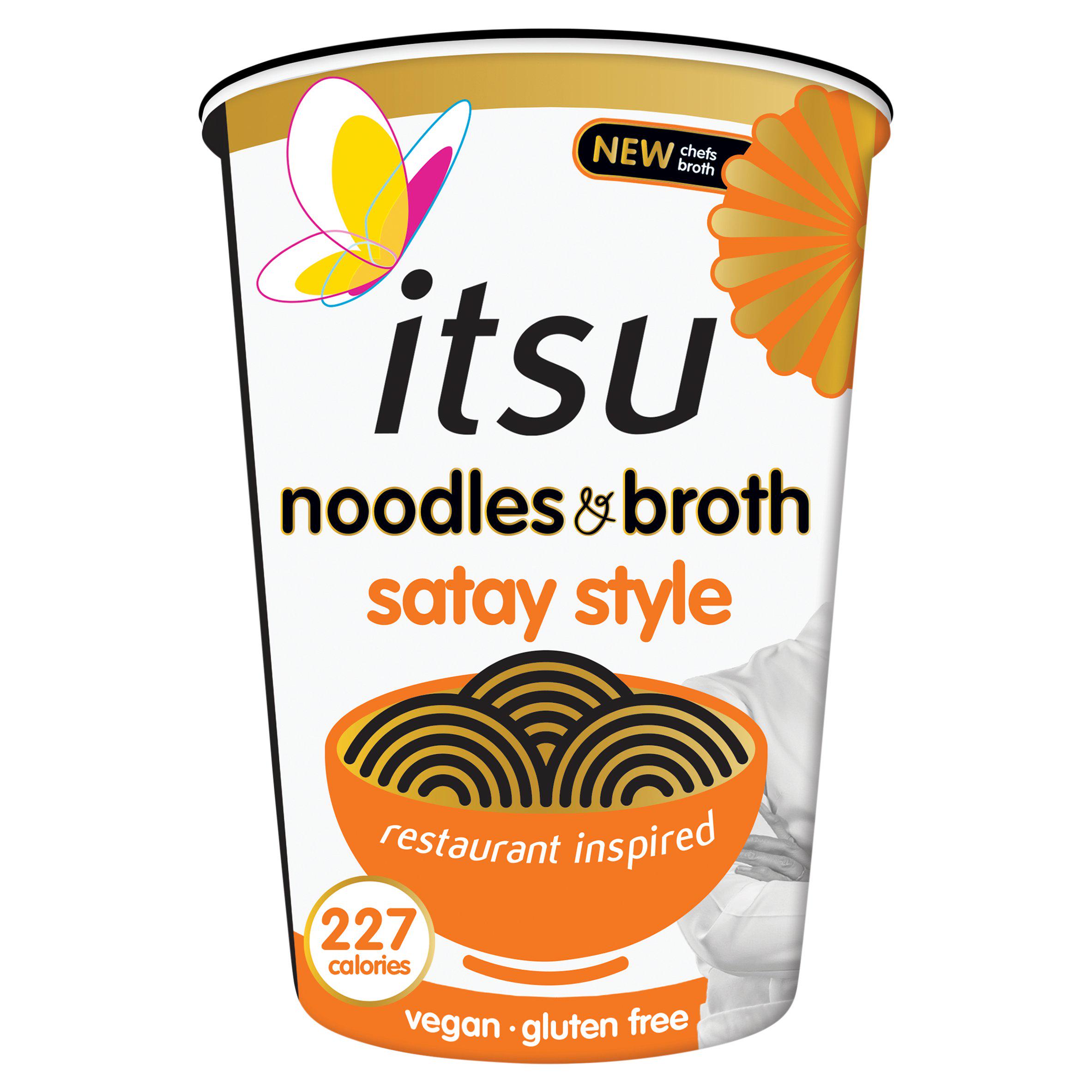 itsu Satay Rice Noodles Cup