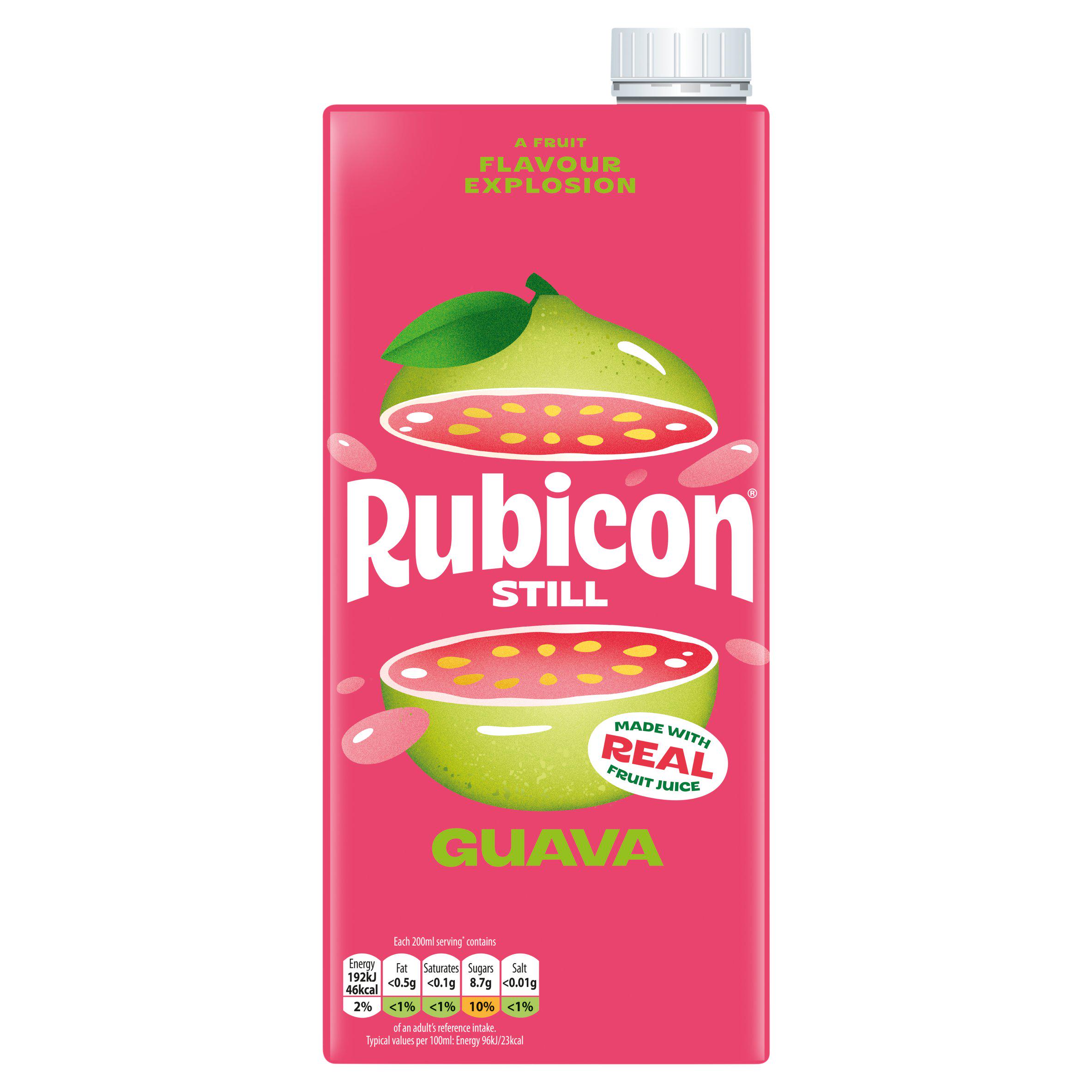 Rubicon Still Guava Fruit Juice Drink 1L