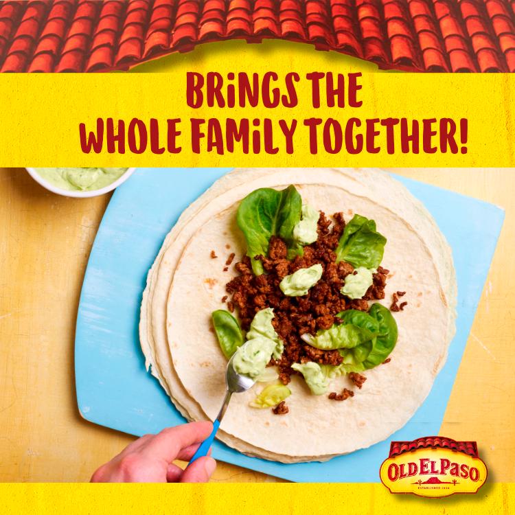 Old El Paso Mexican Gluten Free Fajita Kit Smoky BBQ 462g thumbnail 3