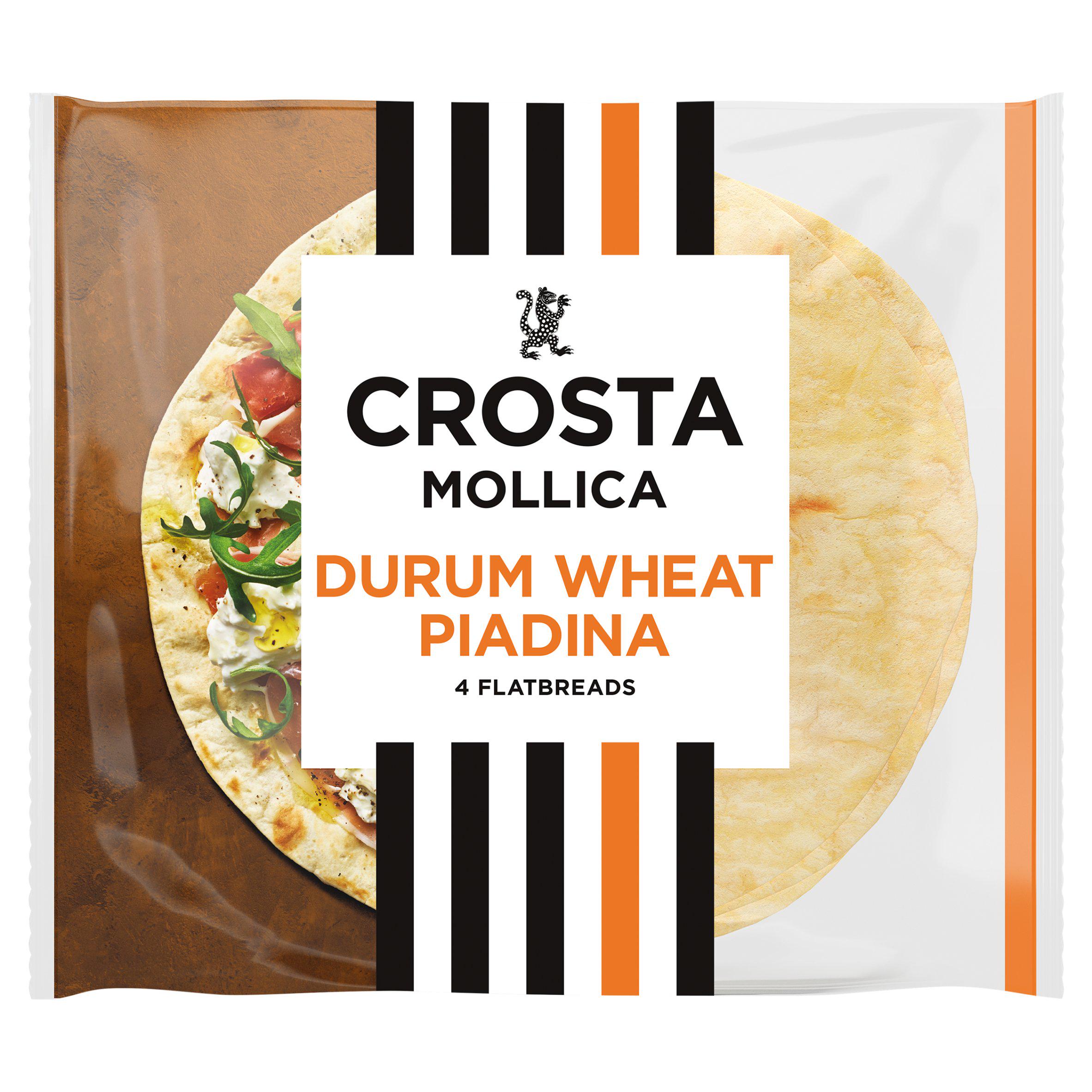 Crosta & Mollica Piadina Flatbreads Durum Wheat