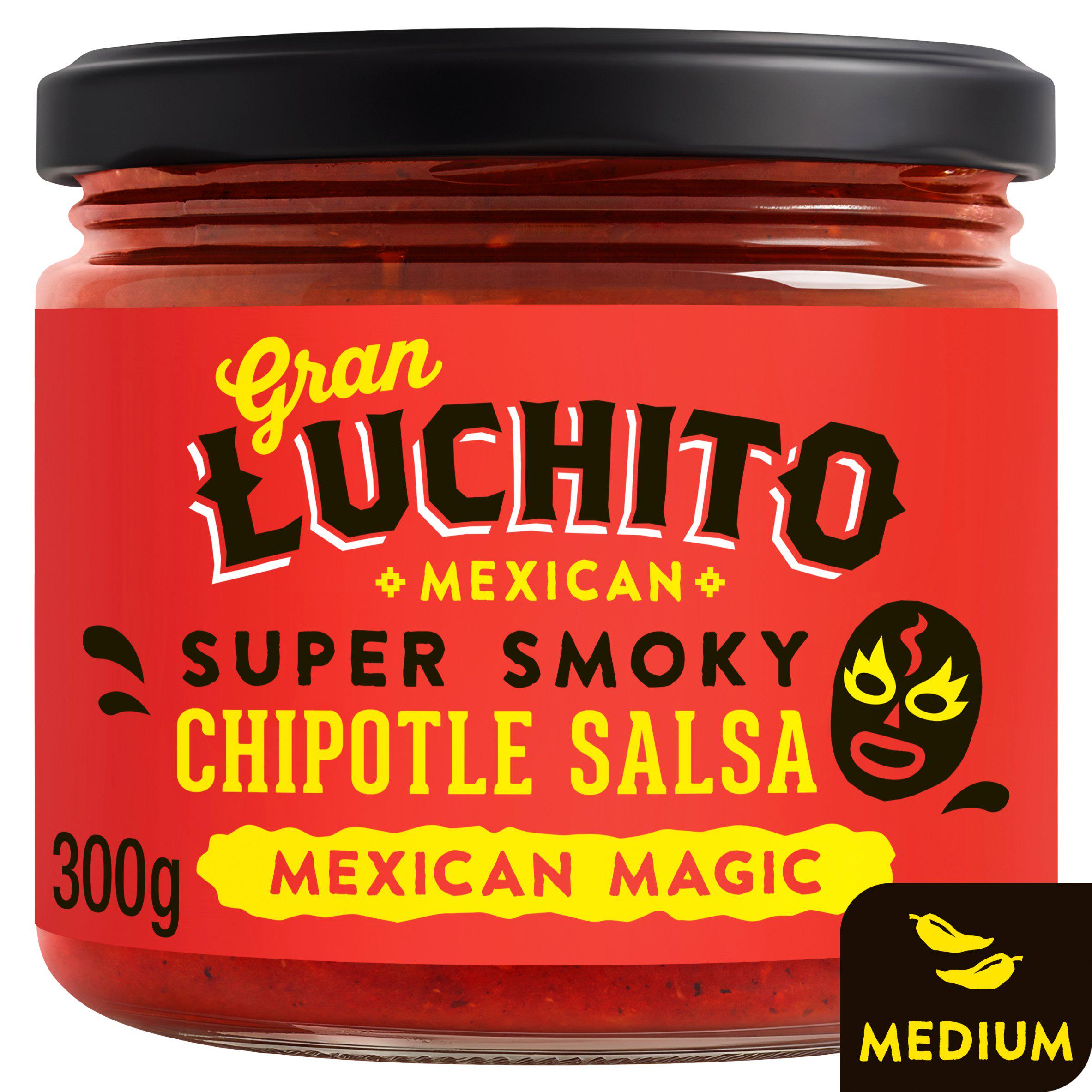 Gran Luchito Smoky Red Chipotle Salsa