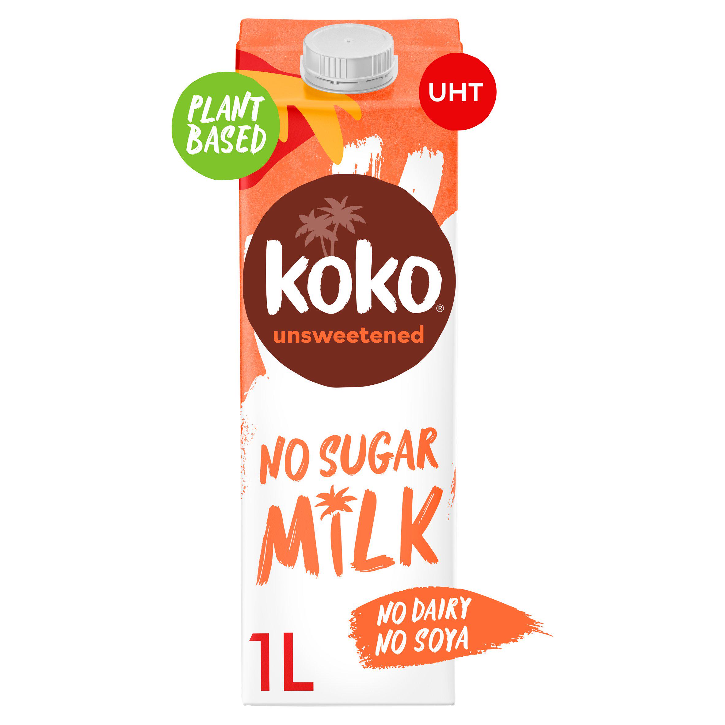 Koko Dairy Free Unsweetened Long Life Calcium Drink