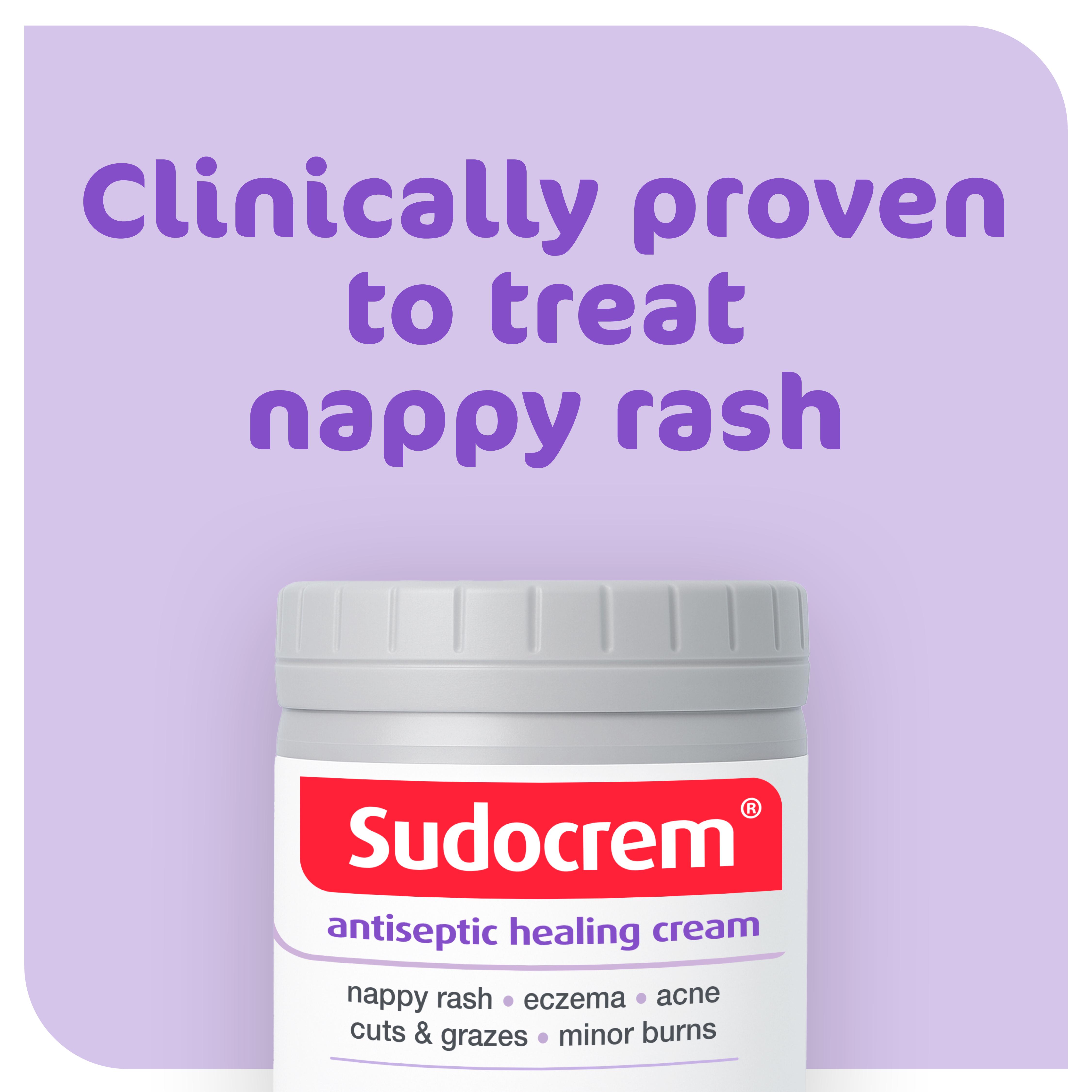 Sudocrem Antiseptic Cream Nappy Rash, Acne Spots, Eczema & First Aid 175g thumbnail 3