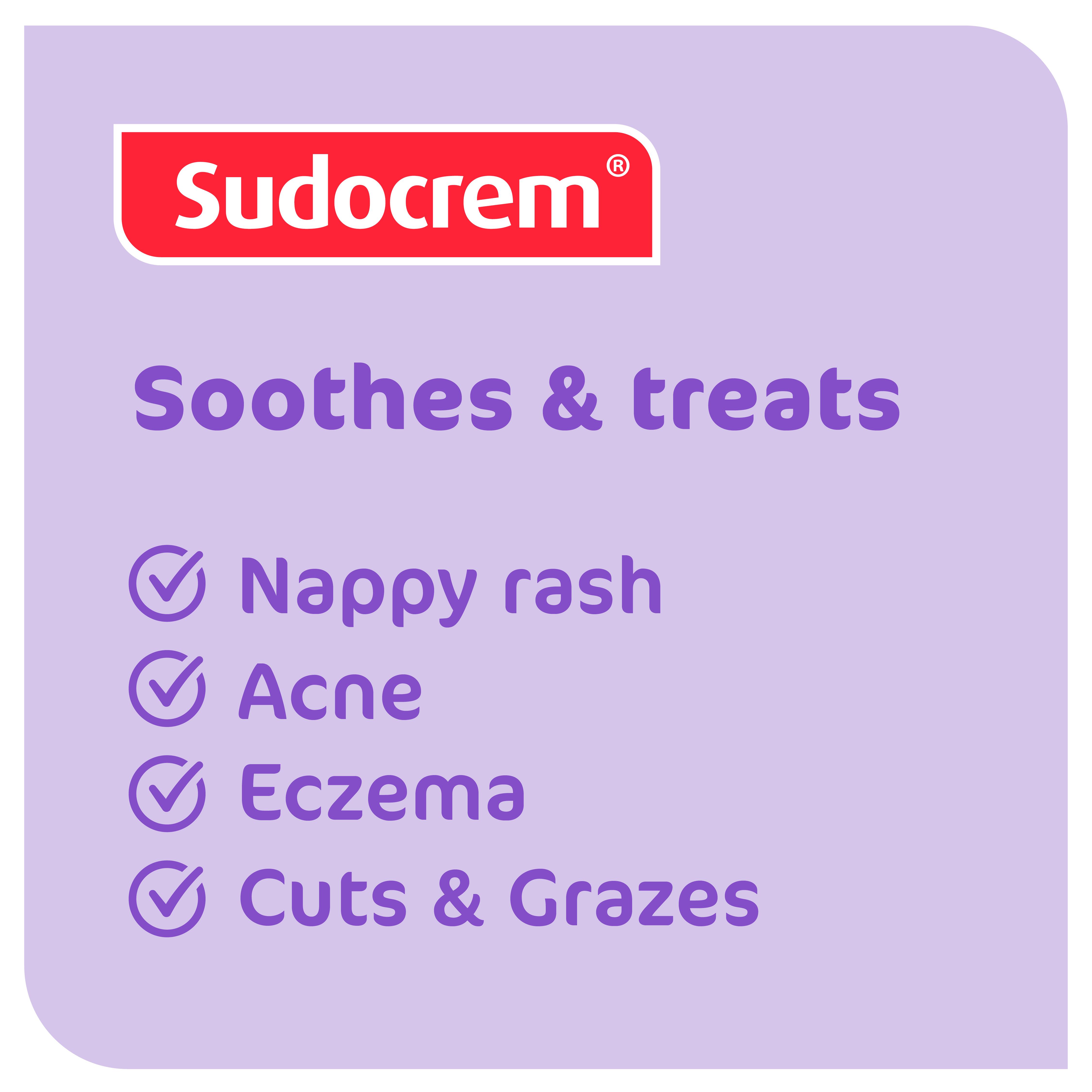 Sudocrem Antiseptic Cream Nappy Rash, Acne Spots, Eczema & First Aid 175g thumbnail 6