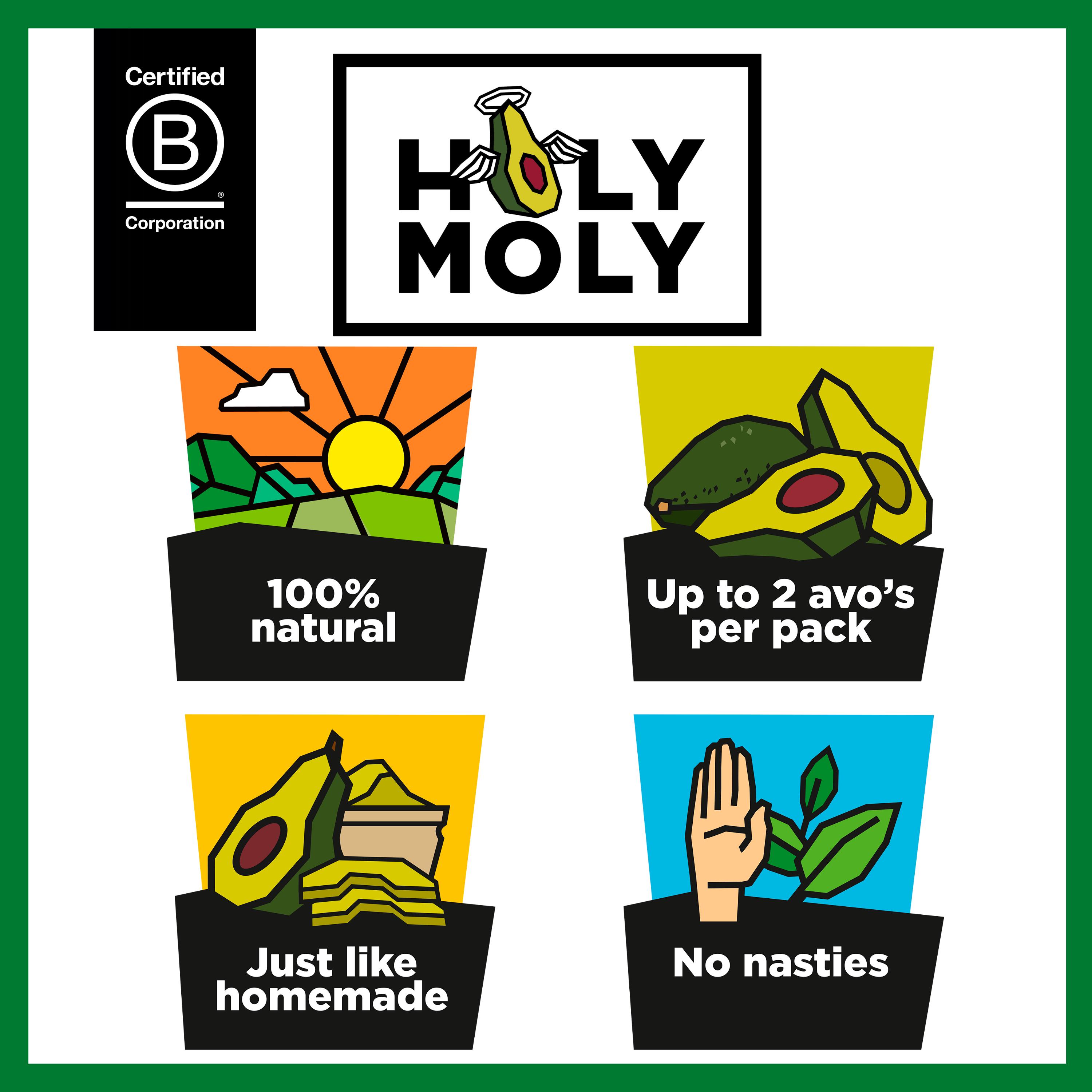 Holy Moly Guacamole: Original 150g thumbnail 3