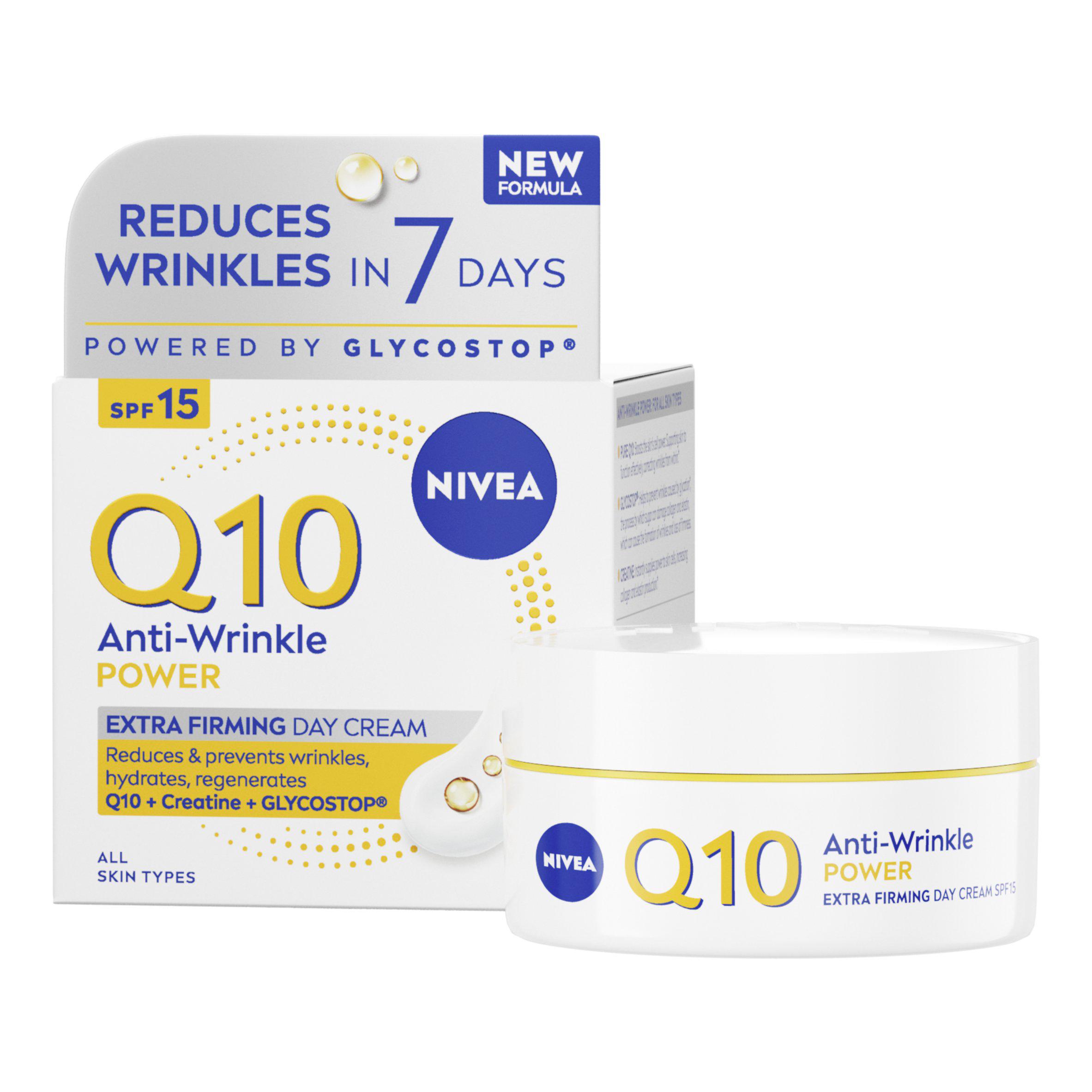 NIVEA Q10 Power Anti-Wrinkle Day Face Cream SPF15