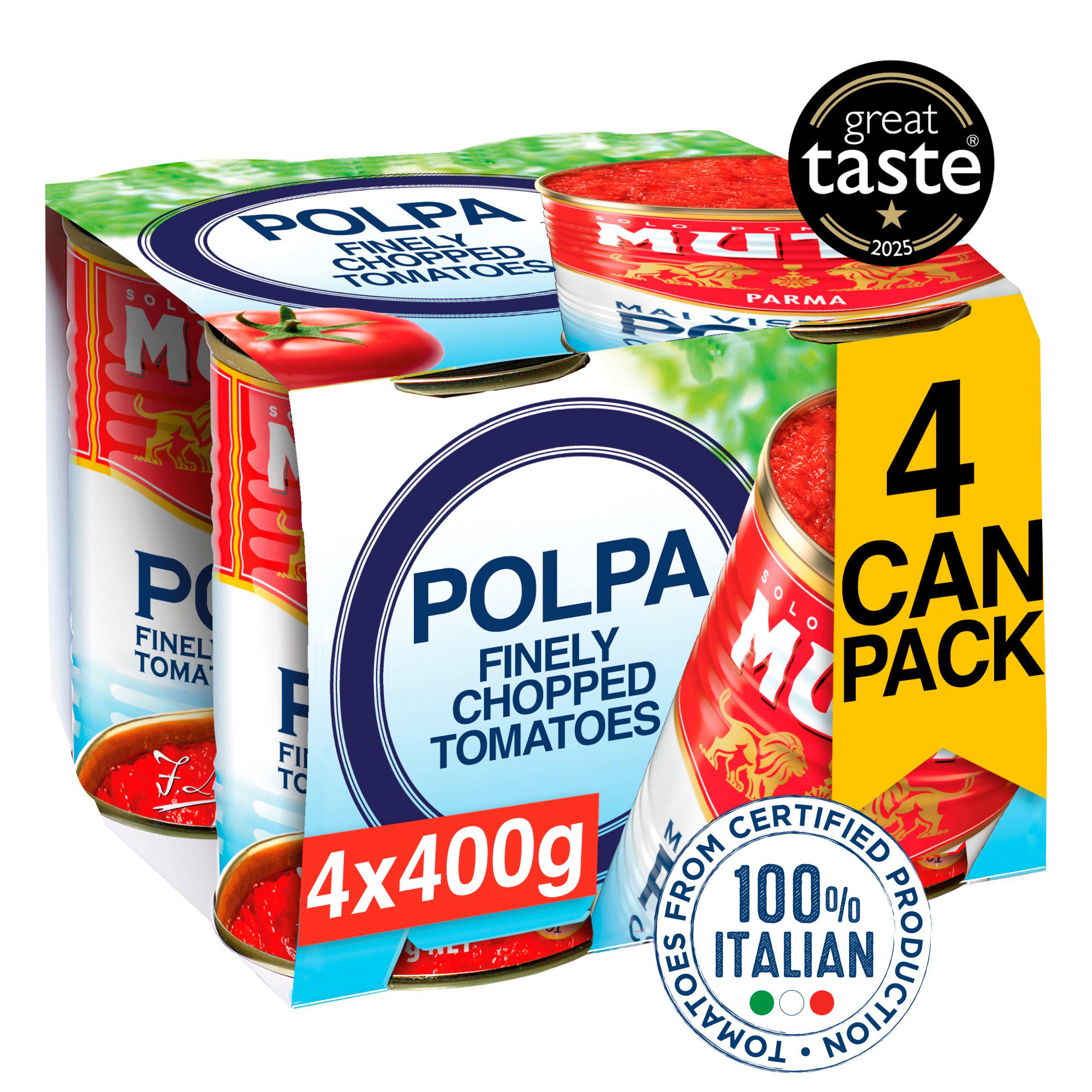 Mutti Polpa Finely Chopped Italian Tomatoes