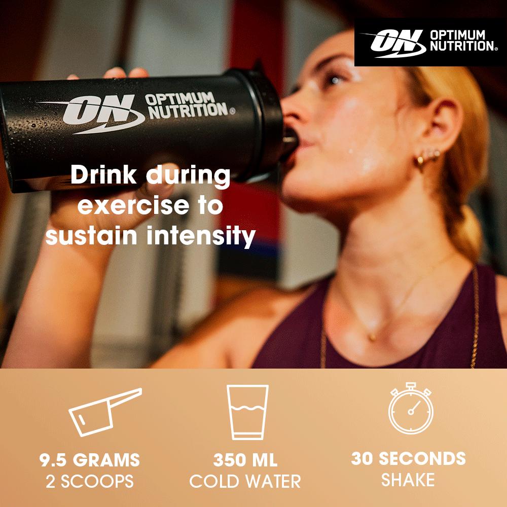 Optimum Nutrition Gold Standard BCAA Train + Sustain Powder Raspberry Pomegranate Flavour 28 Servings 266g thumbnail 4