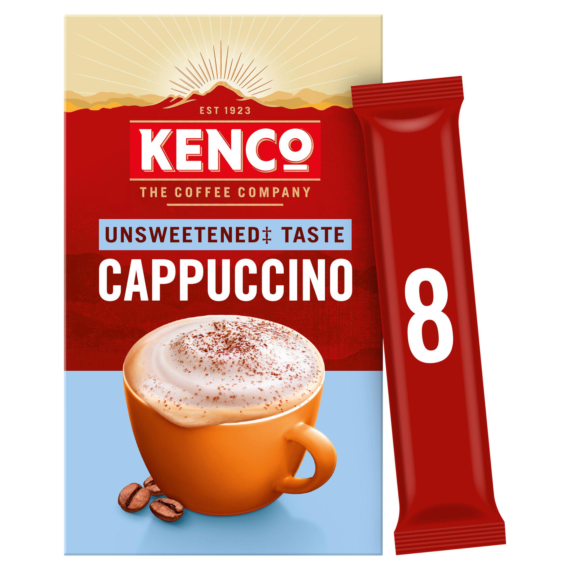 Cappuccino Unsweetened Instant Coffee Sachets