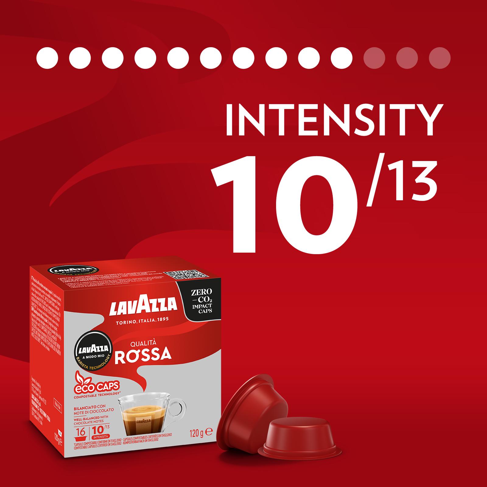 Lavazza A Modo Mio Qualita Rossa Coffee Capsules x16 120g thumbnail 2