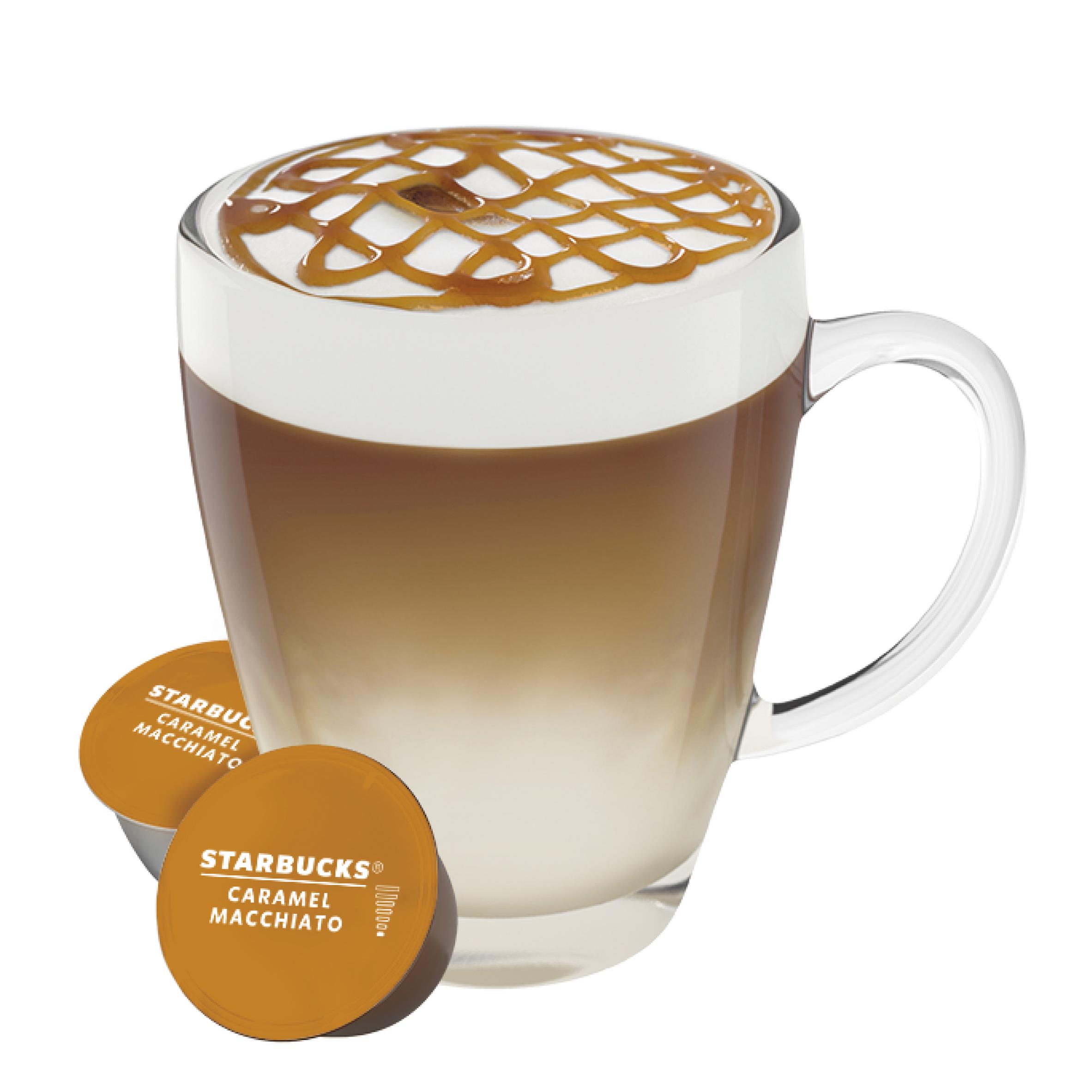 Starbucks by Nescafé Dolce Gusto Caramel Macchiato Coffee Pods 6 Drinks, x12 thumbnail 6