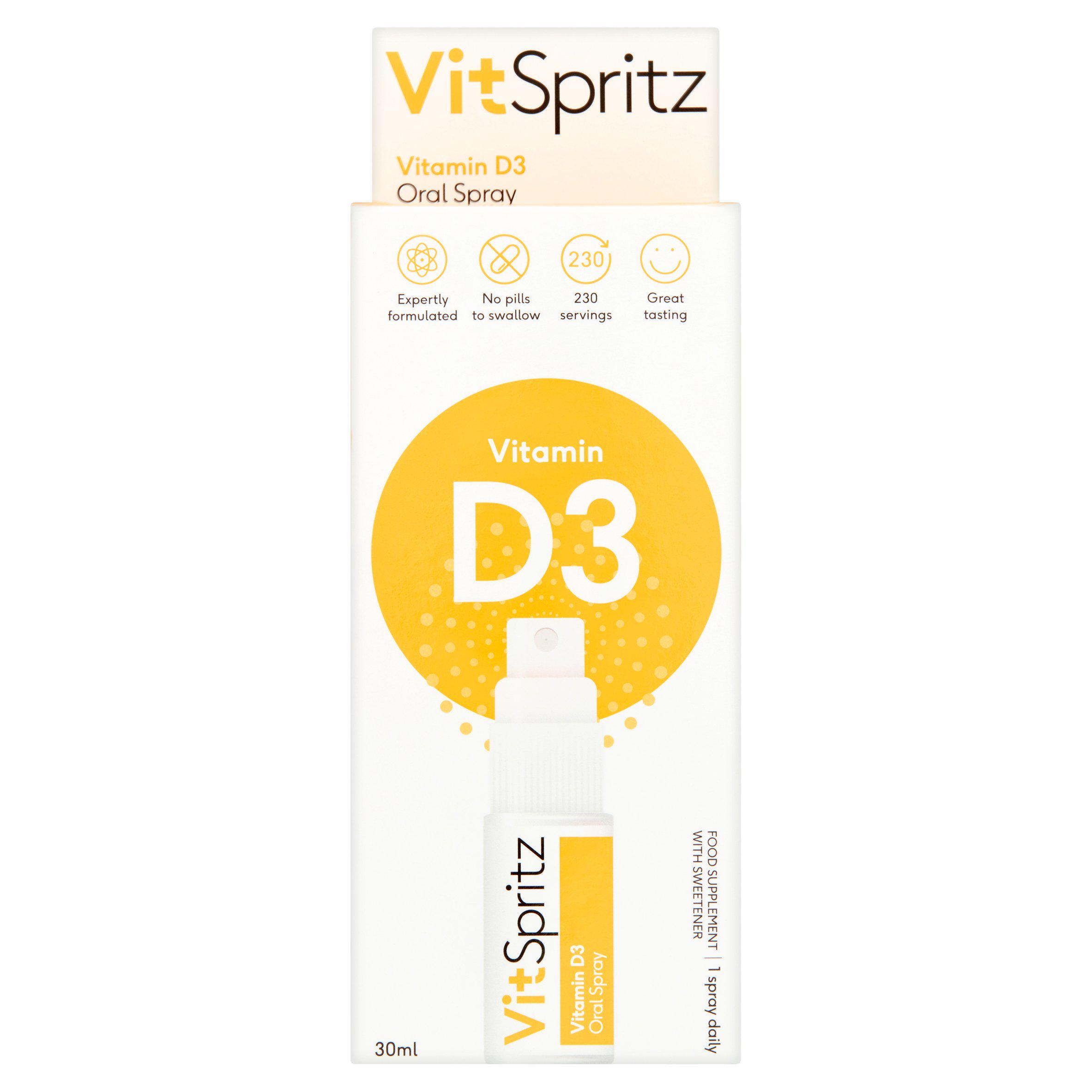 VitSpritz Vitamin D3 Oral Spray 30ml