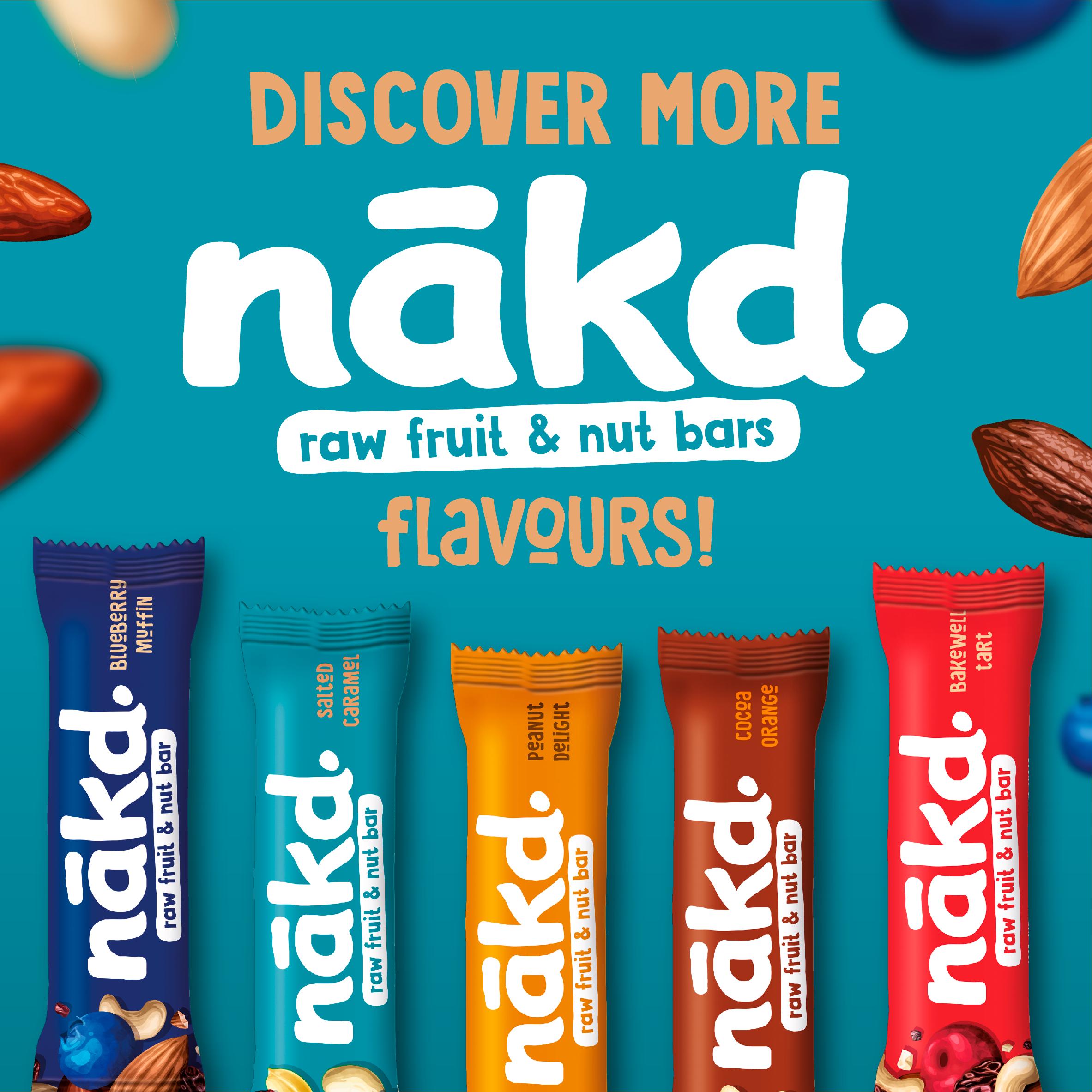 Nakd Salted Caramel Fruit & Nut Bars 4x35g thumbnail 2