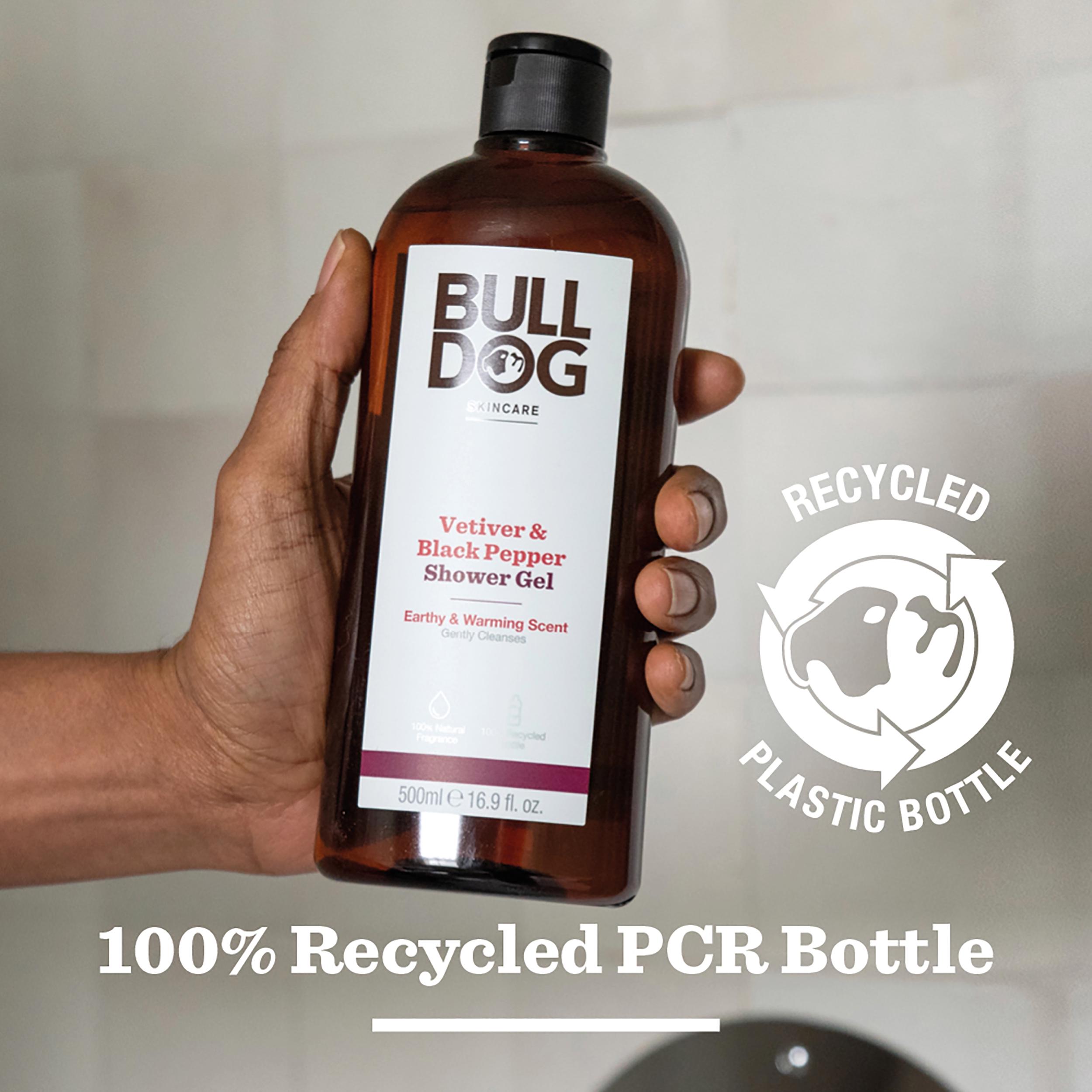 Bulldog Skincare Vetiver & Black Pepper Shower Gel 500ml thumbnail 5