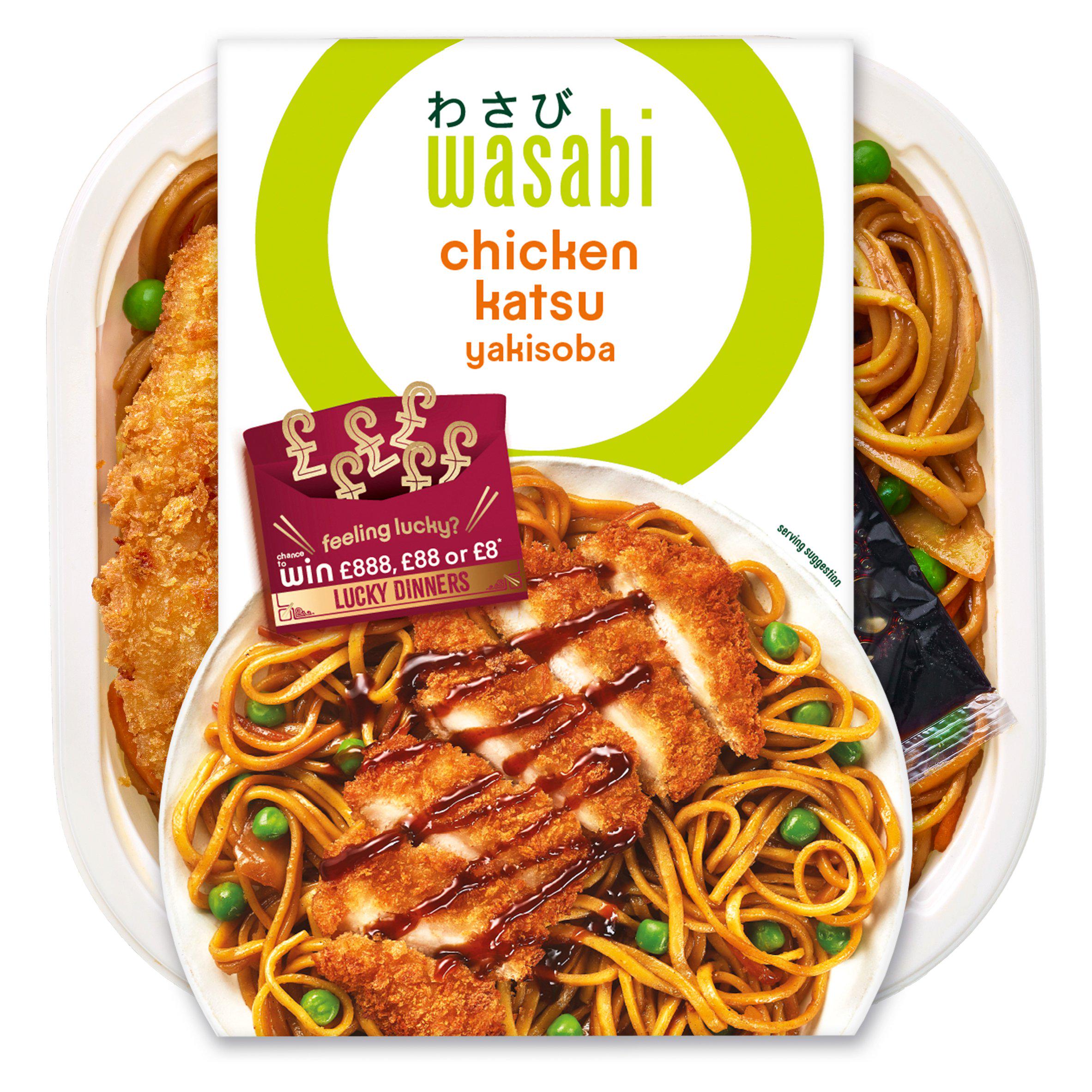 Wasabi Chicken Katsu Yakisoba 450g