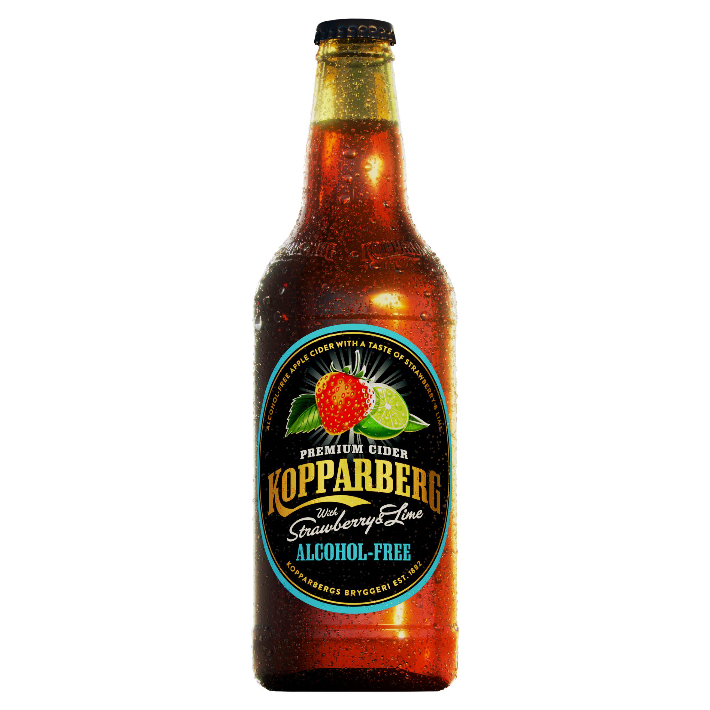 Kopparberg Alcohol Free Strawberry & Lime Cider