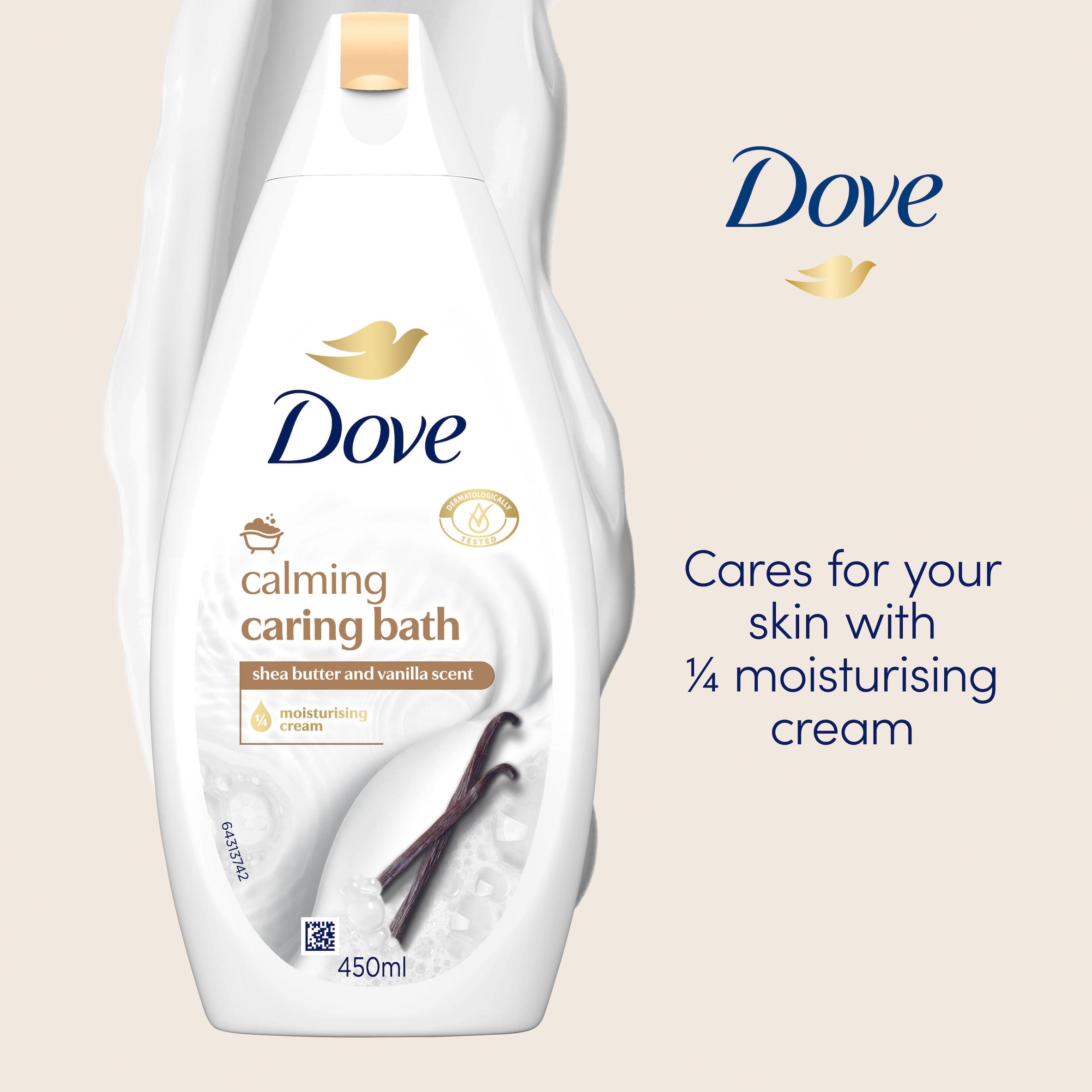 Dove Purely Pampering Shea Butter & Warm Vanilla Bath Soak 450ml thumbnail 5