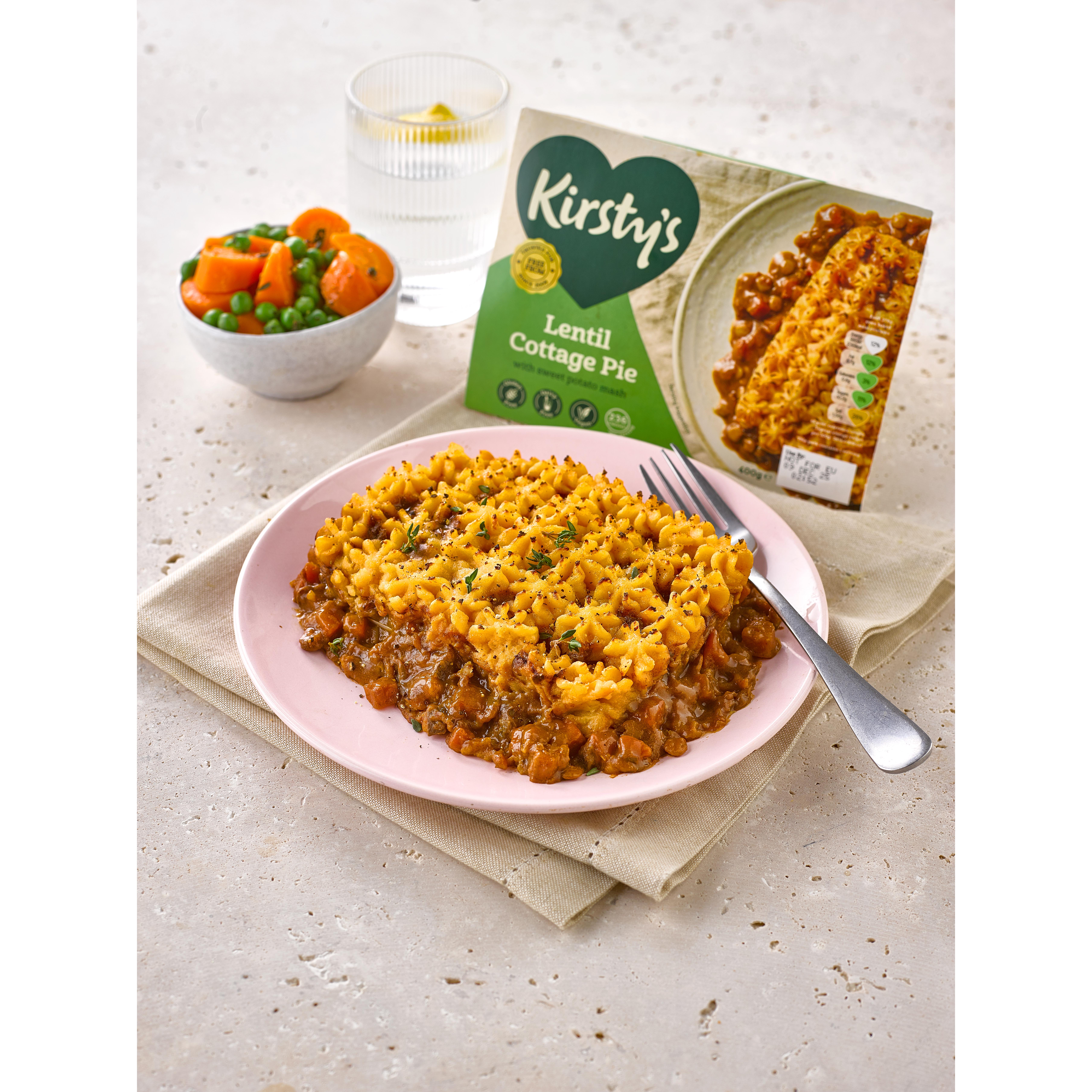 Kirstys Lentil Cottage Pie with Sweet Potato Mash 400g thumbnail 2
