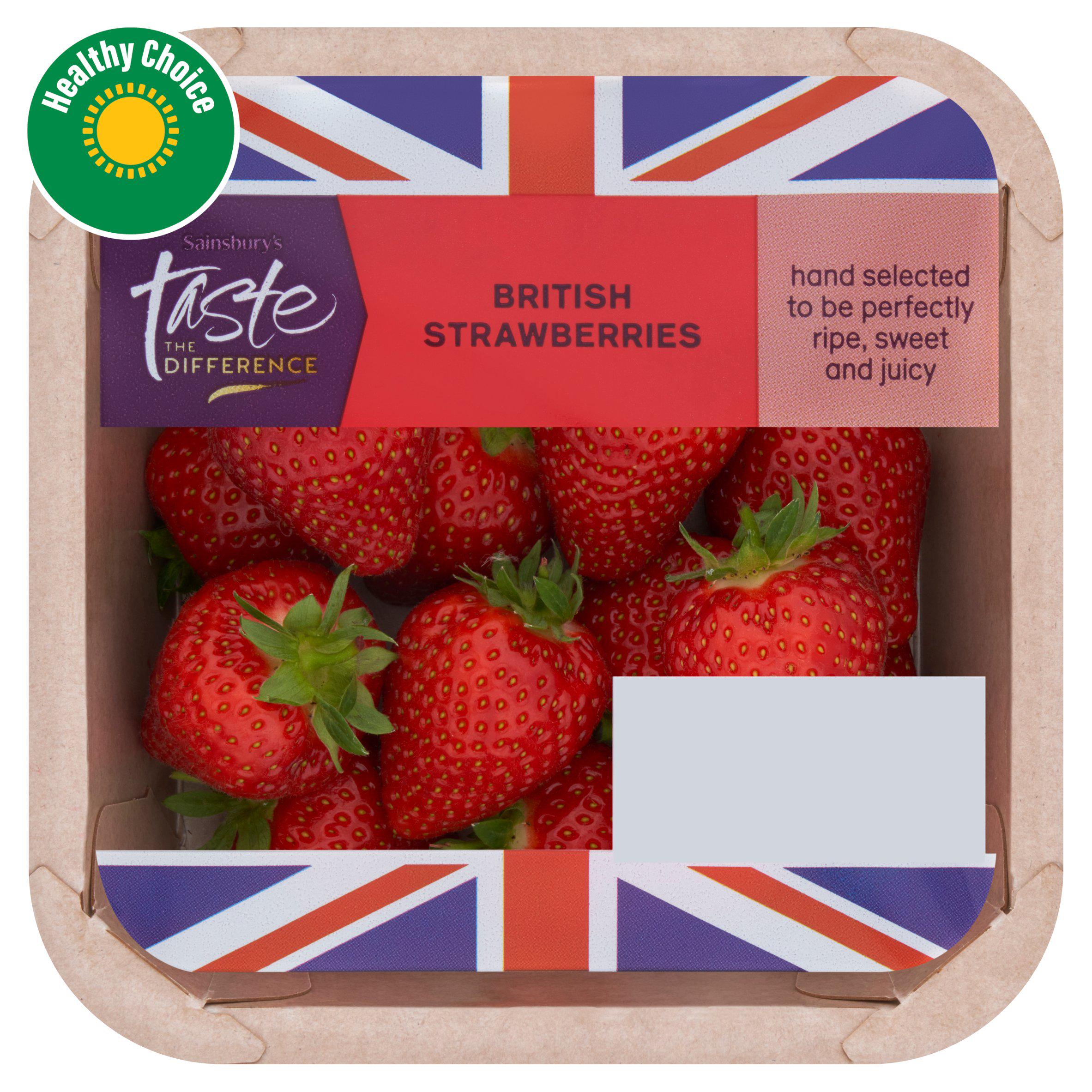 Sainsbury's British Strawberries, Taste the Difference 400g