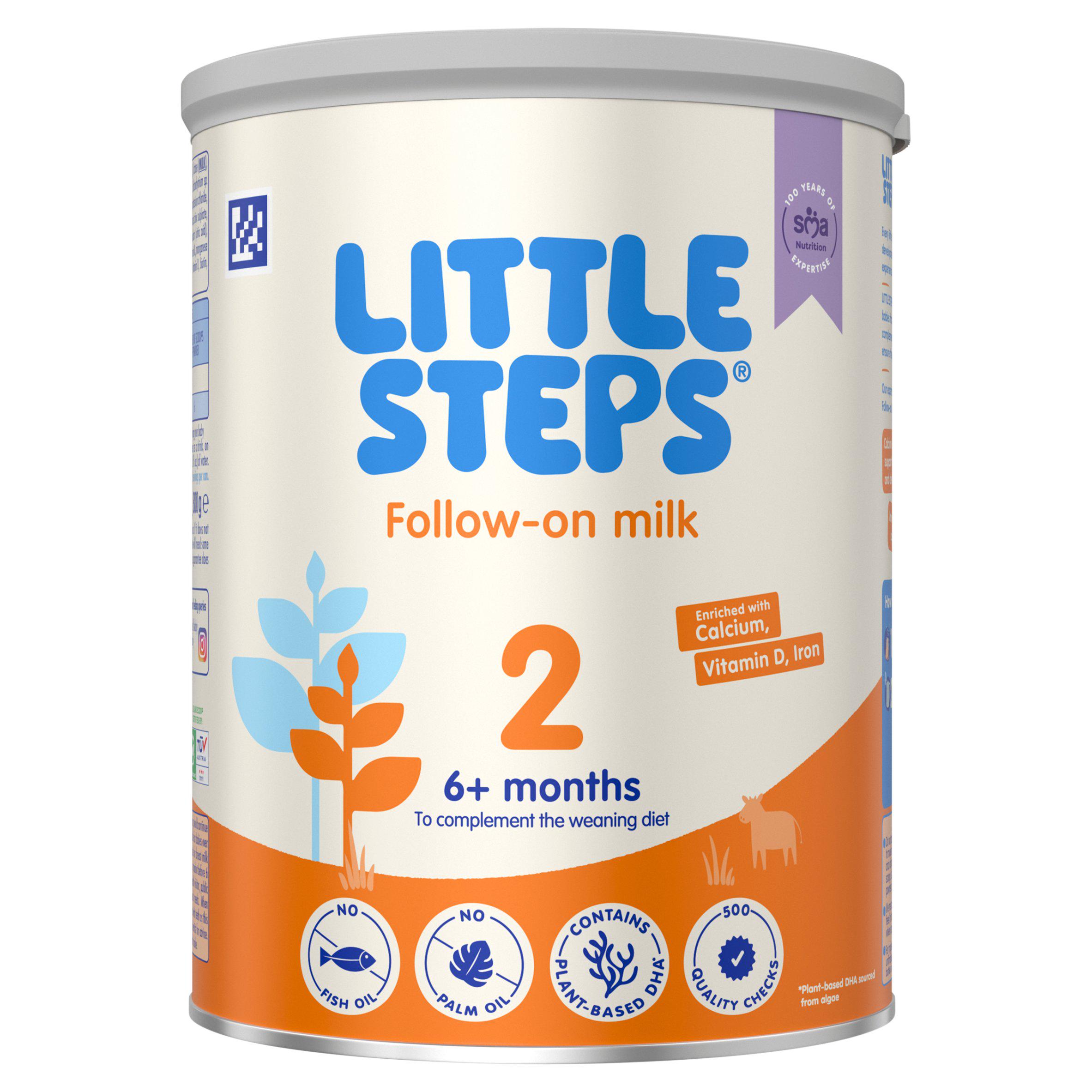 SMA Little Steps 2 Follow-on Milk Powder, 6 mths+
