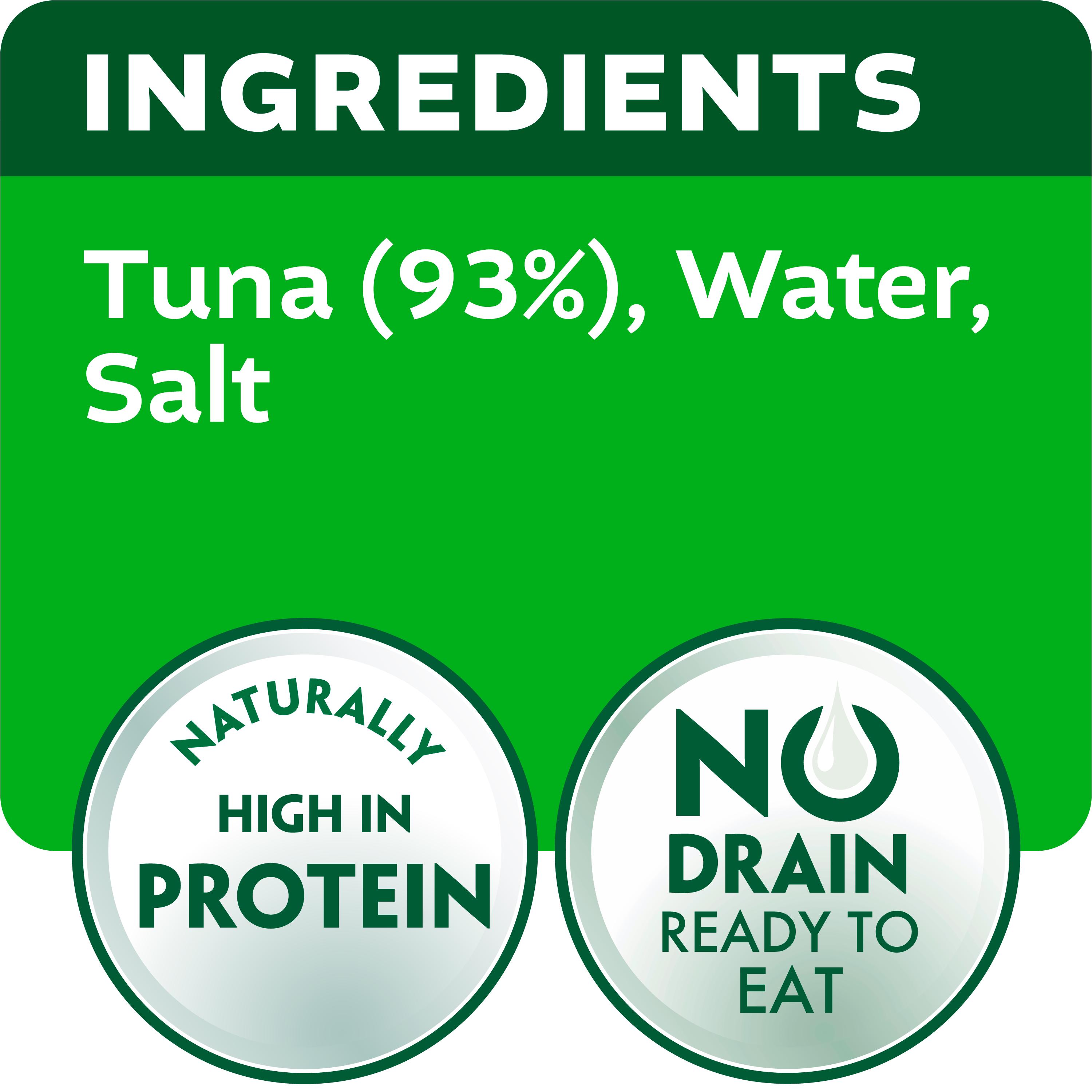 John West No Drain Fridge Pot Tuna Steak with a Little Brine 3x110g thumbnail 5