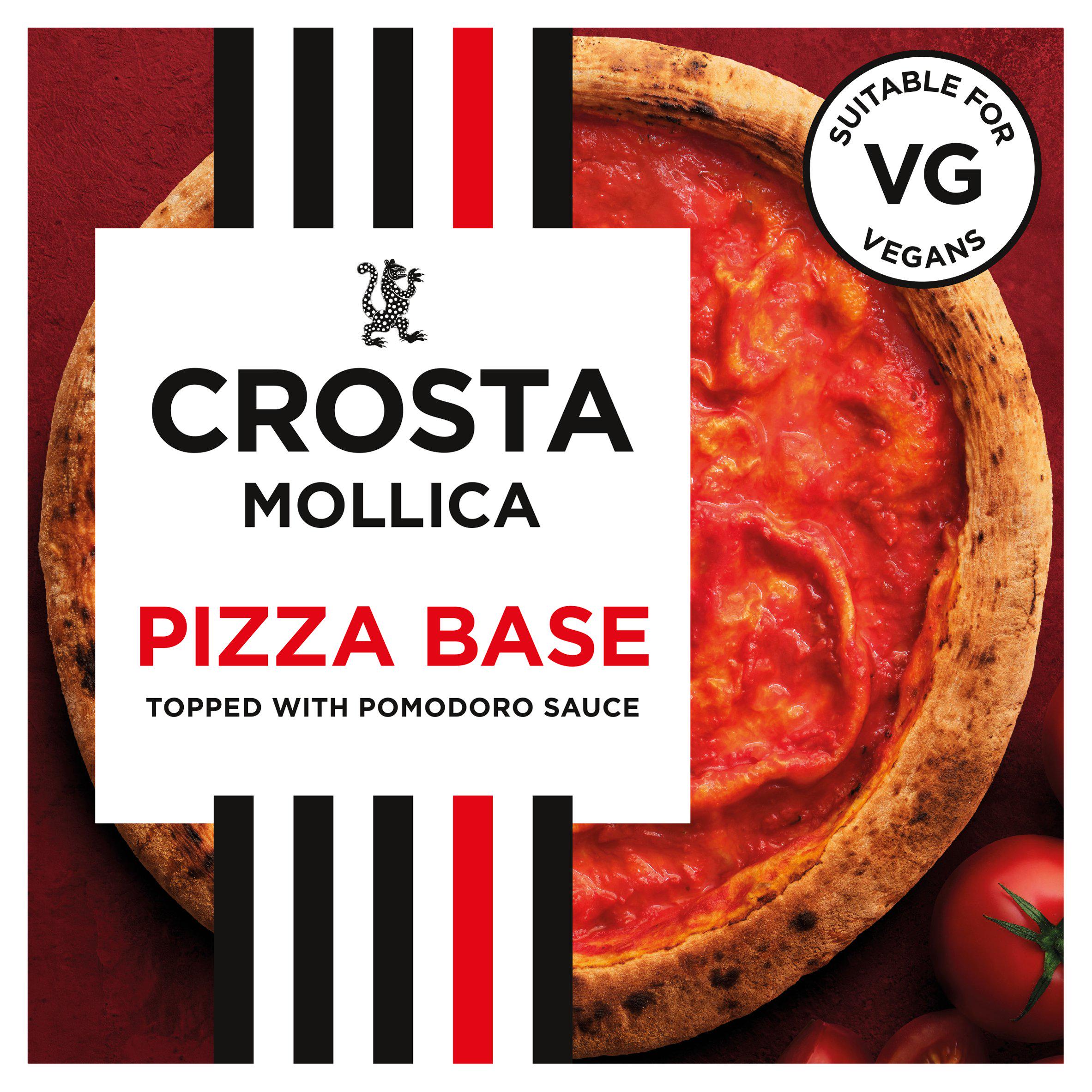 Crosta Mollica Pizza Base with Tomato Sauce