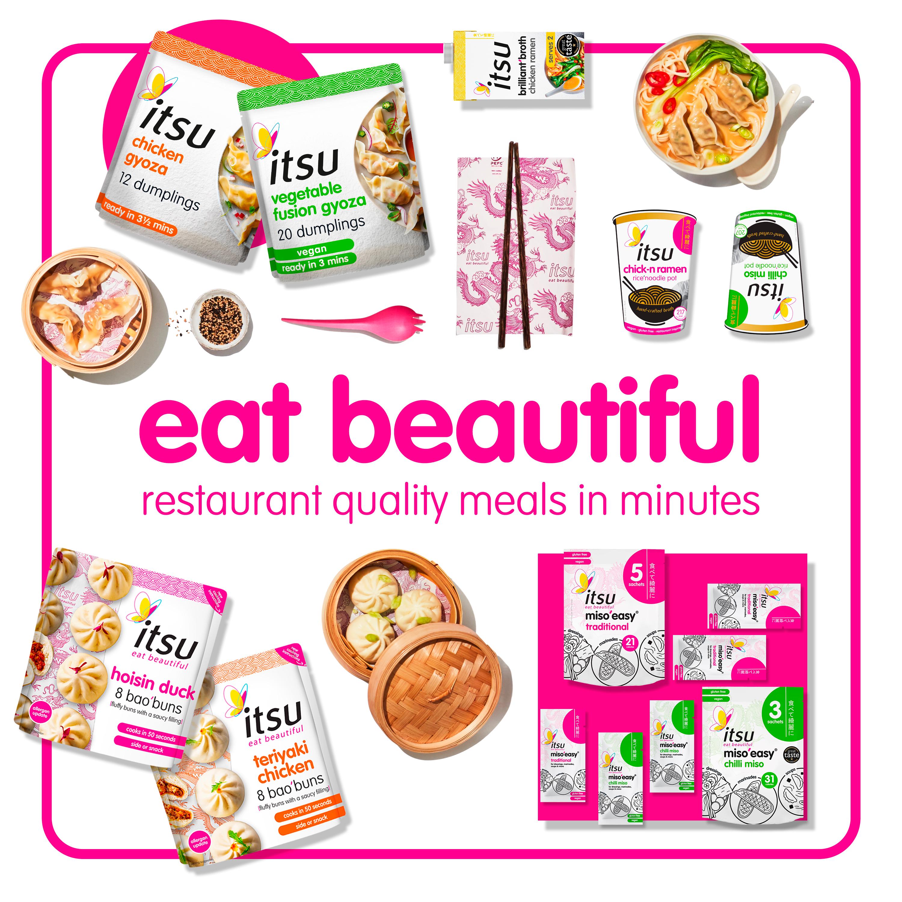 itsu Chicken Gyoza Dinner Dumplings x12 240g thumbnail 5