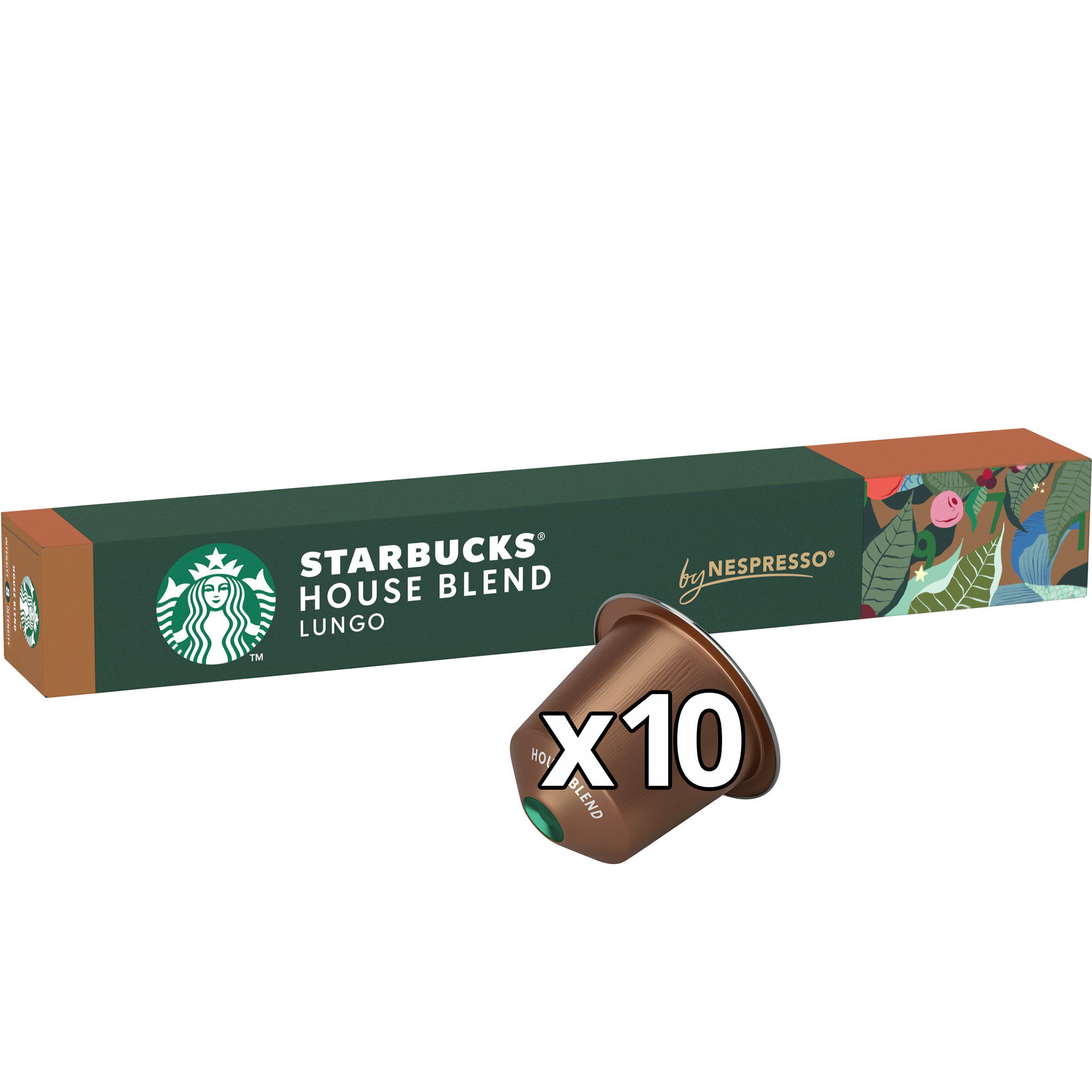 House Blend Lungo Coffee Pods 10 Capsules