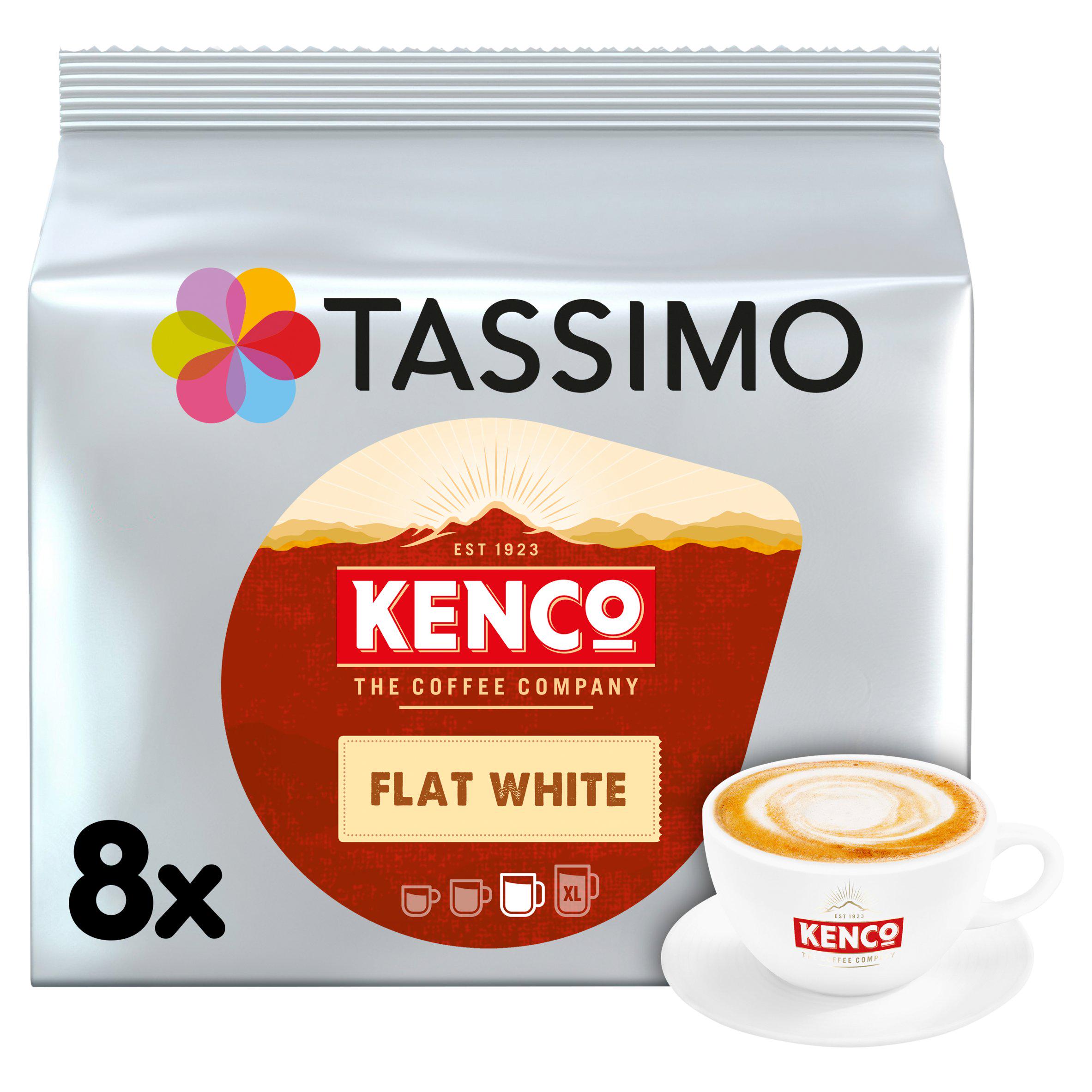 Kenco 8 Flat White Coffee Pods