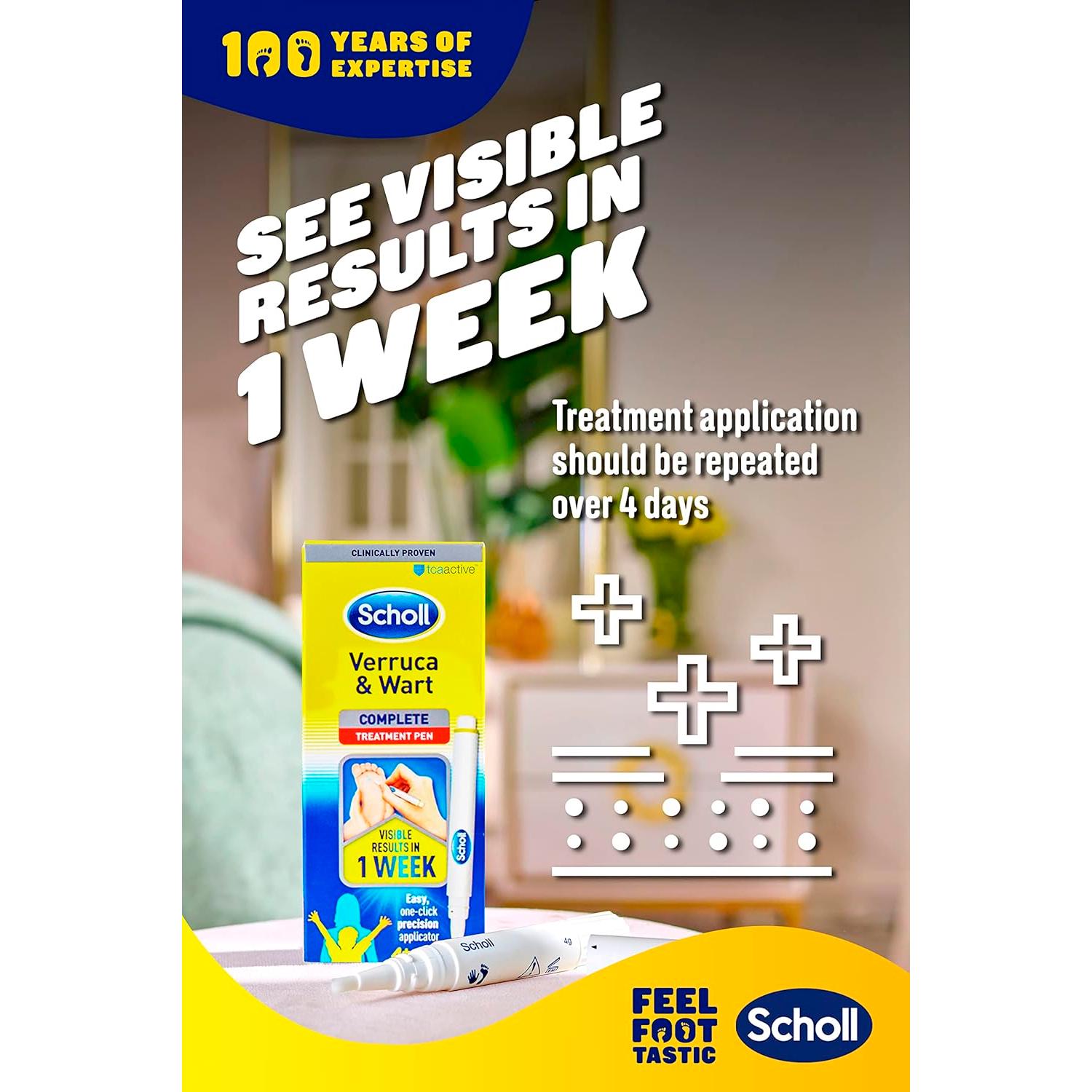 Scholl Verruca & Wart Complete Treatment Pen 4+ Years 2ml thumbnail 3