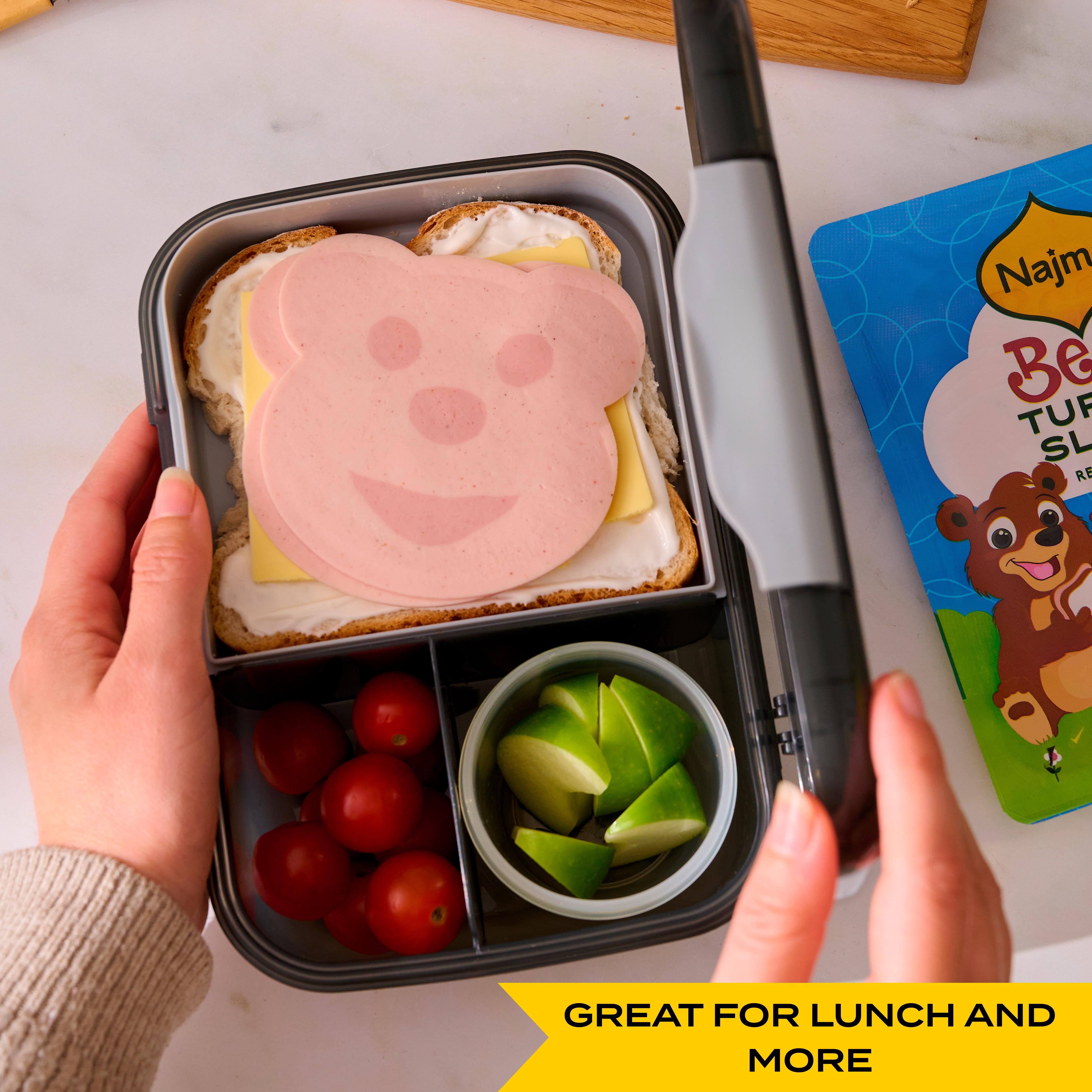 Najma Bear Delicious Slices of Turkey Sausage x6 90g thumbnail 4