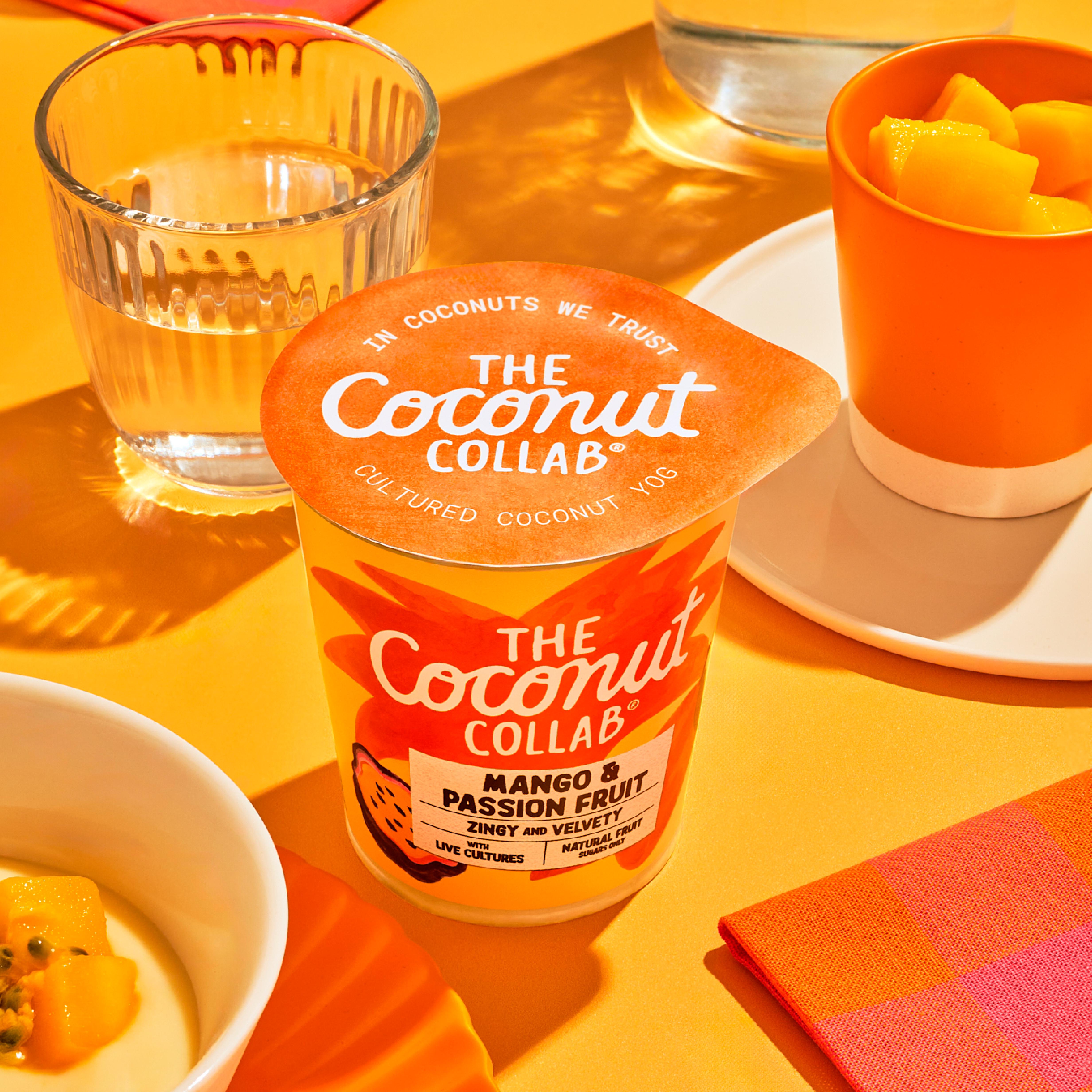 The Coconut Collab Mango & Passionfruit Coconut Yoghurt 350g thumbnail 5