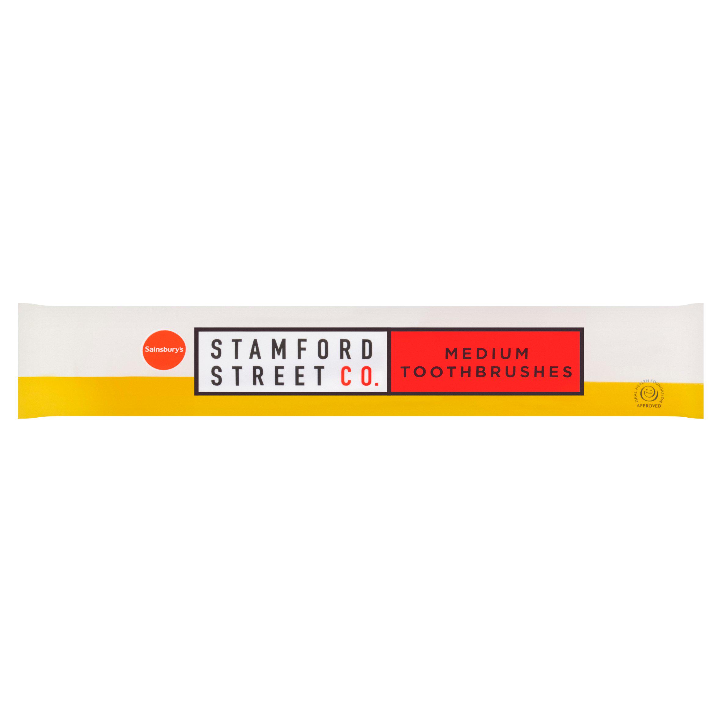 Stamford Street Co. Medium Toothbrushes