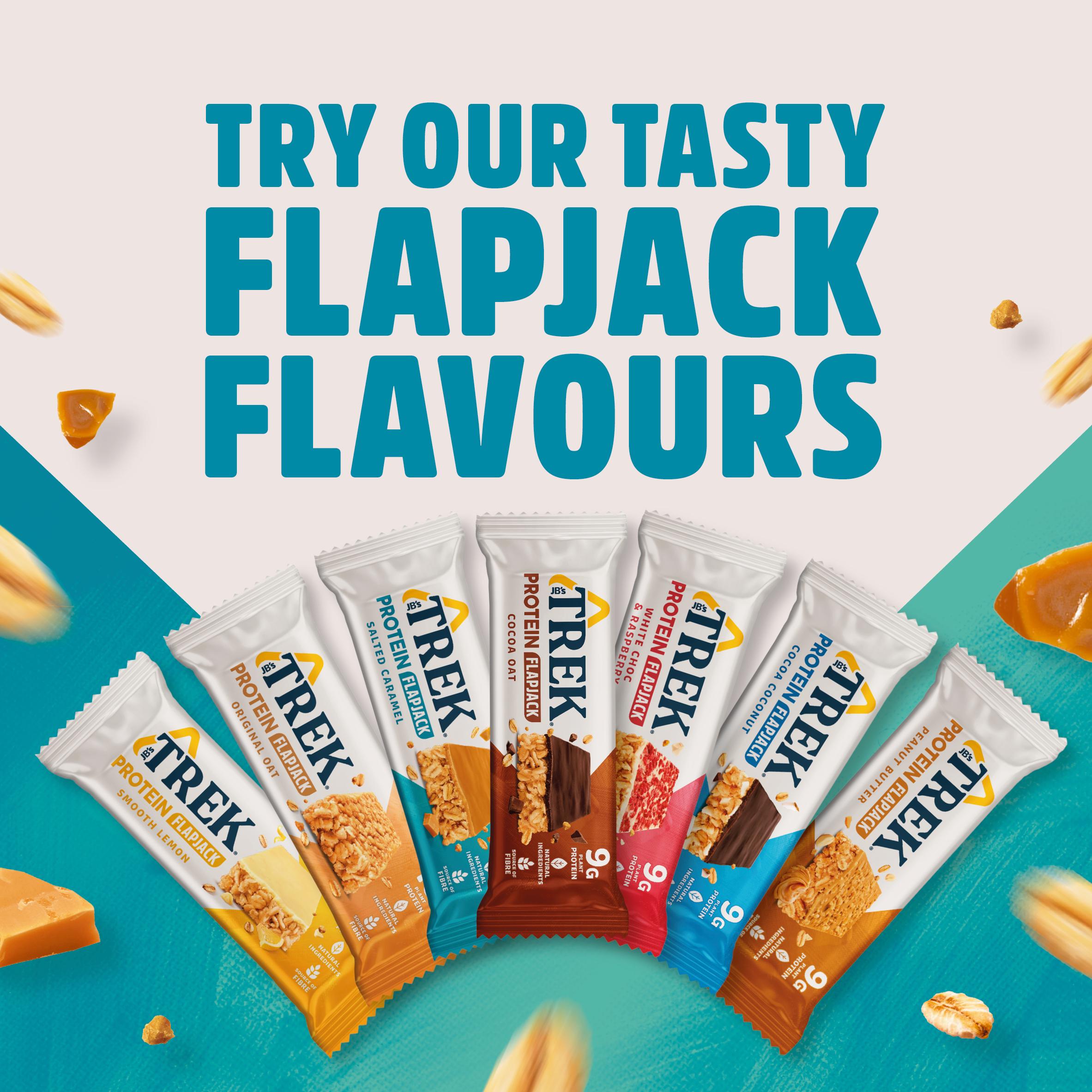 Trek Salted Caramel Protein Flapjacks 3x50g thumbnail 4