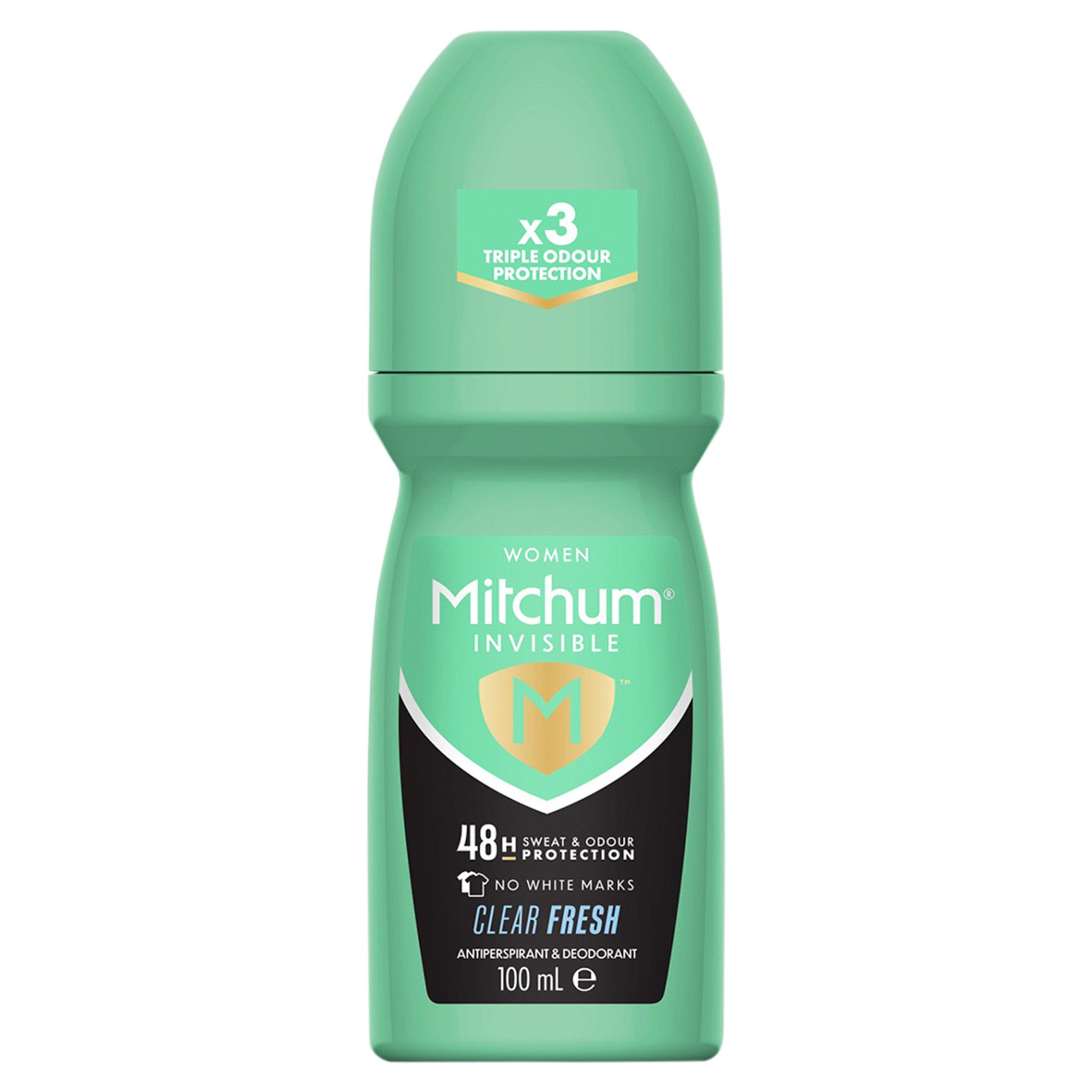 Mitchum Invisible Clear Fresh Roll On