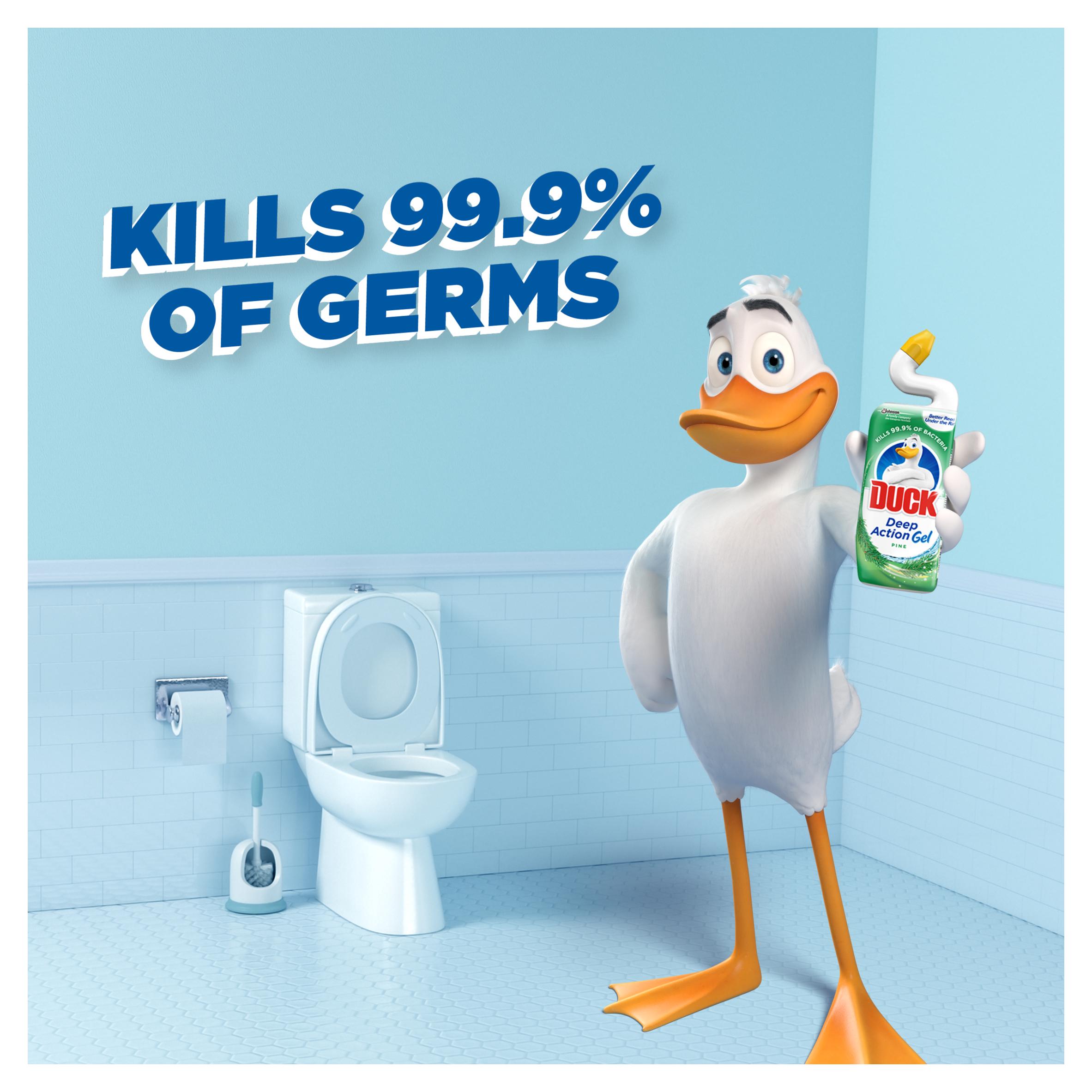 Duck Toilet Cleaner Deep Action Liquid Gel Pine 750ml thumbnail 2